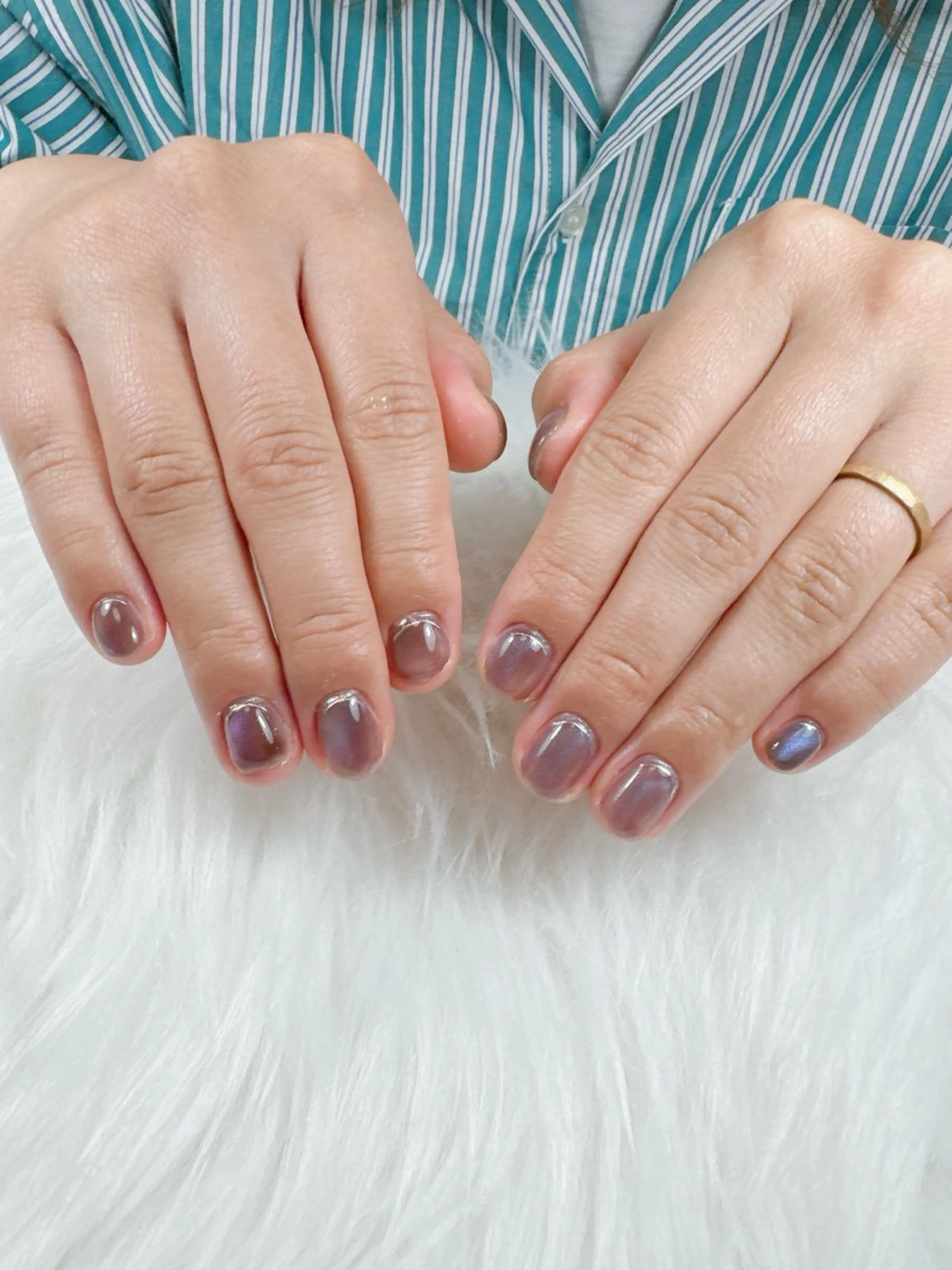 ネイル マグネットネイル ミラーネイル Nailsalon   Luxe所属・nail salon Luxe【リュクス】のネイルデザイン