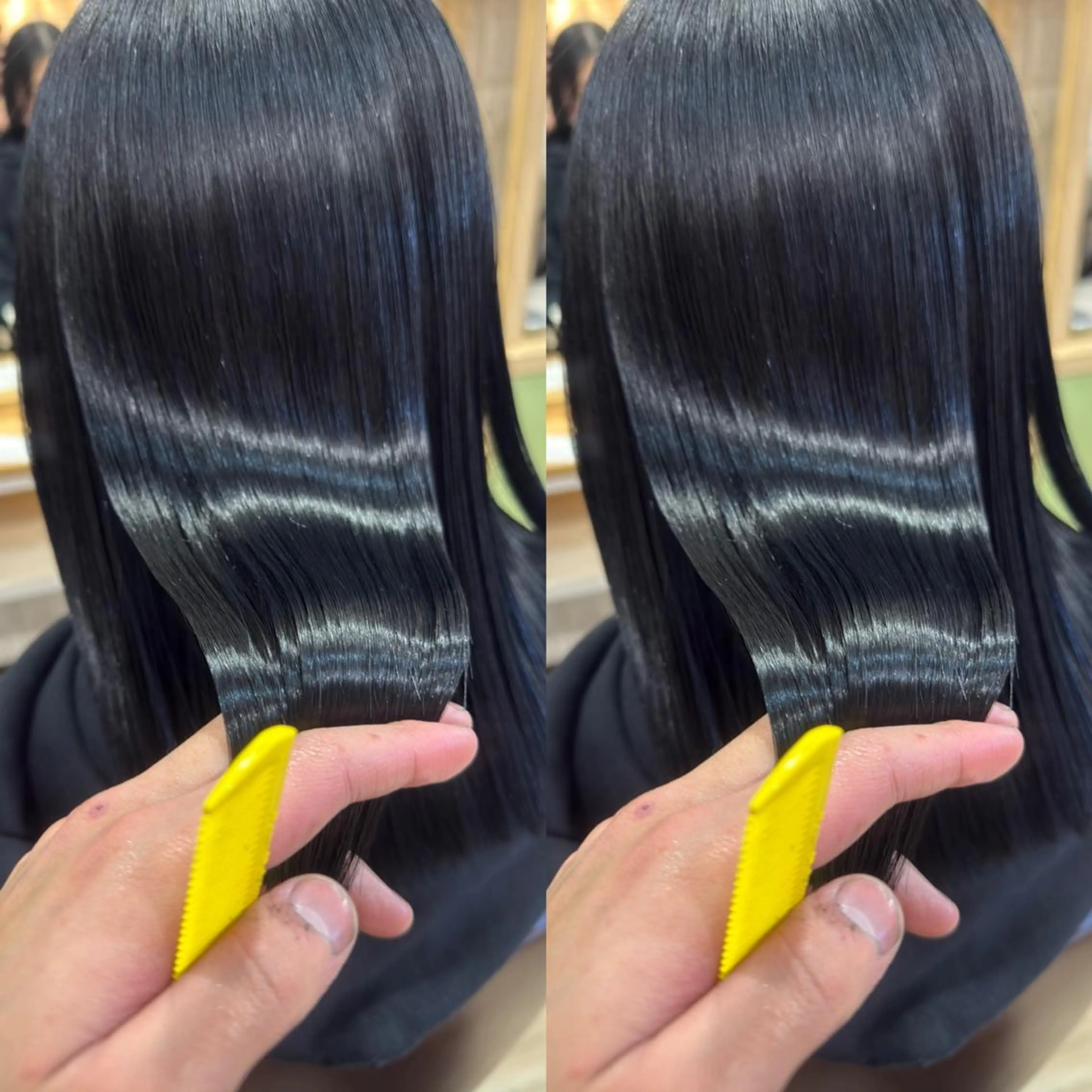 ◼️綺麗に確実に明るく戻せる黒染め◼️の写真