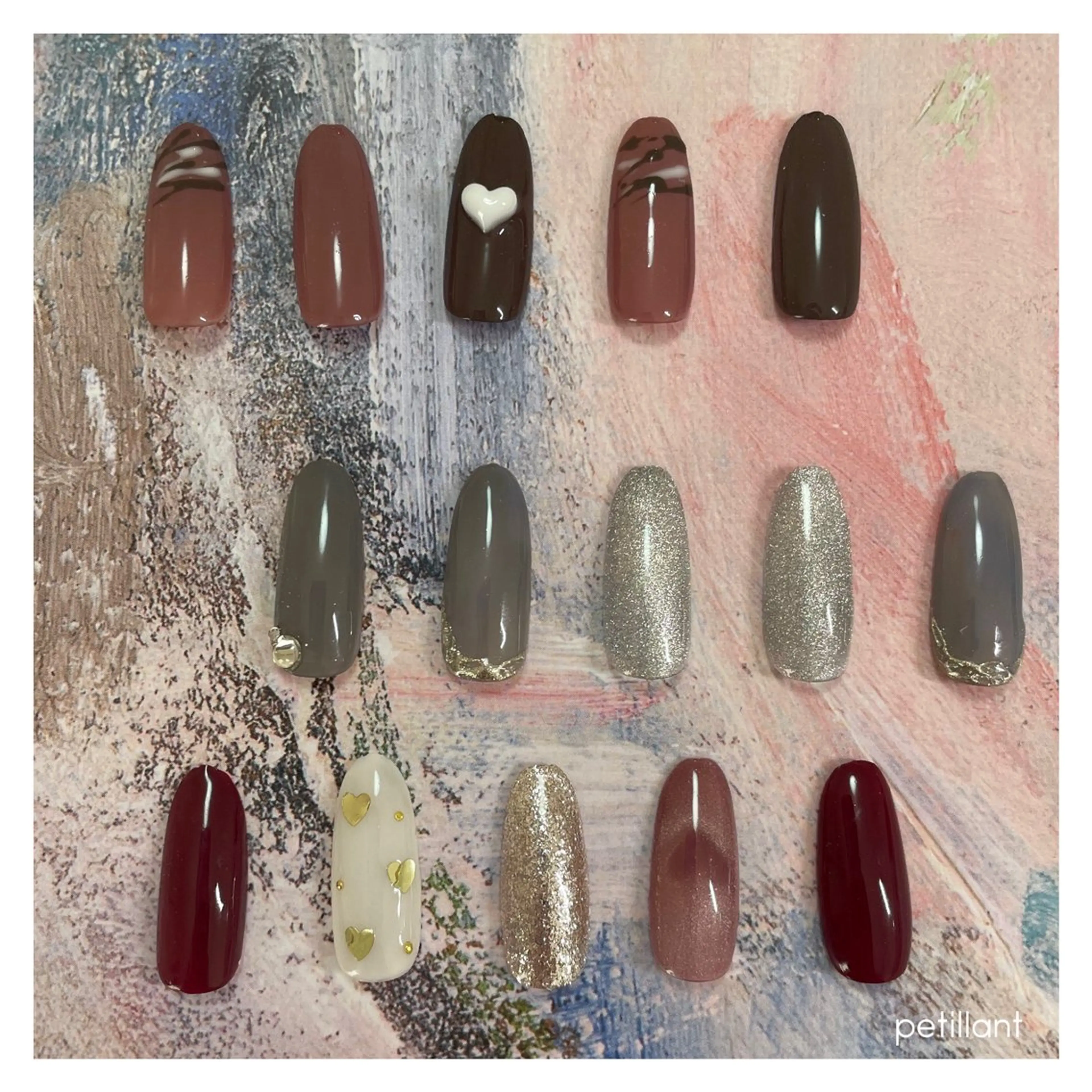 ネイル マットネイル petillant所属・nail salon petillantのネイルデザイン