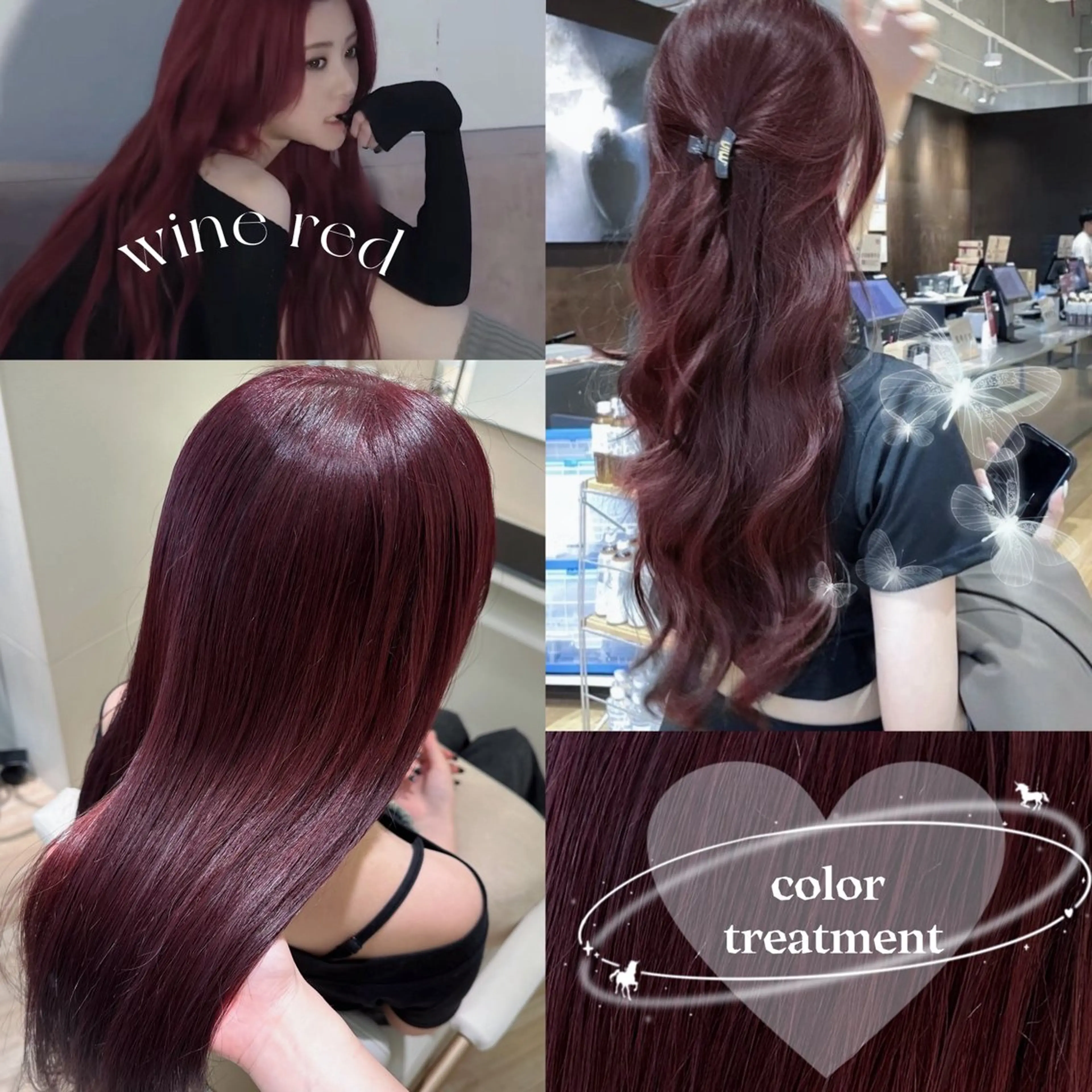 カラー ParveMix🎀 稲垣詞葉のヘアスタイル