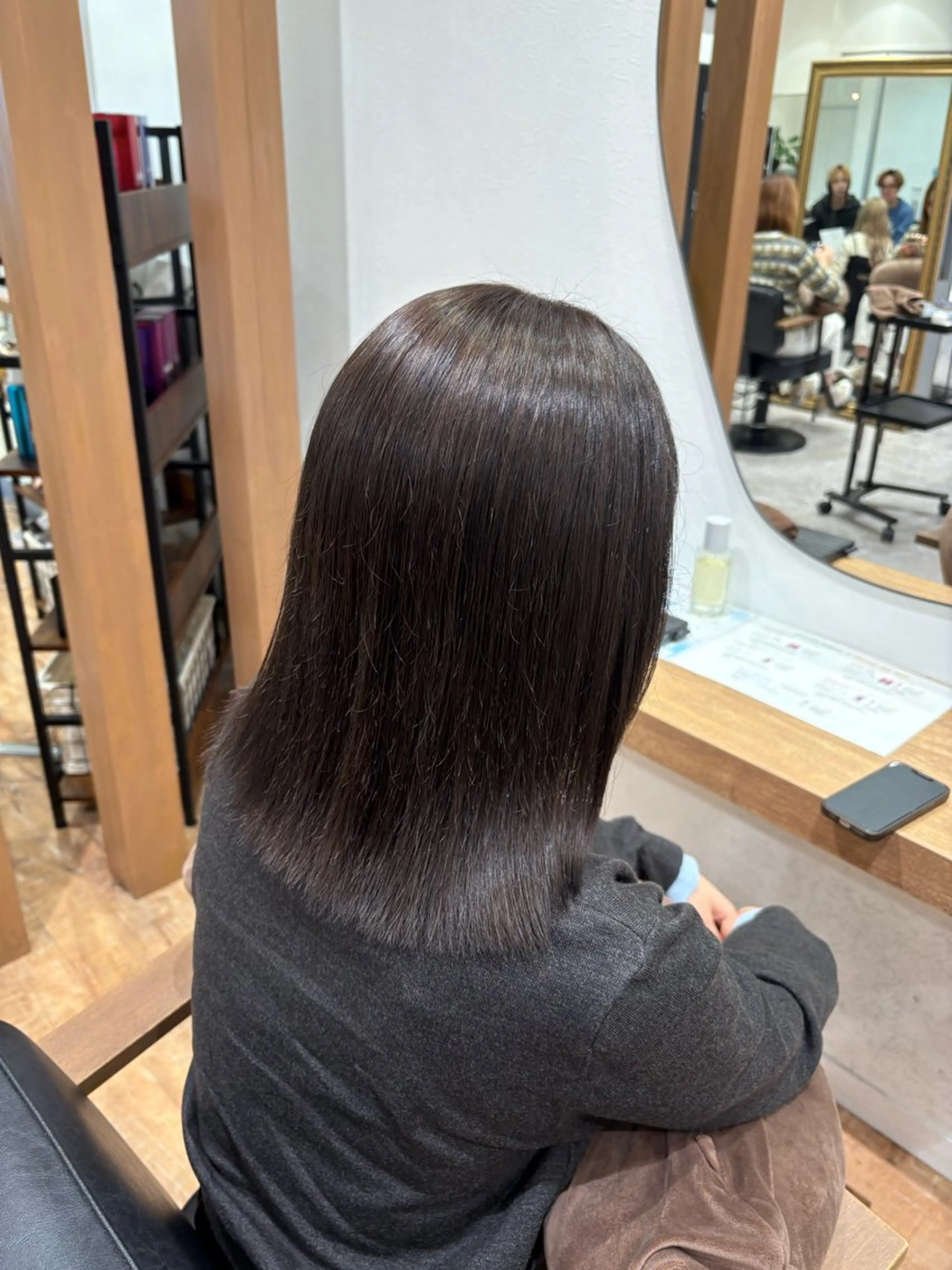 カラー ヘアカラー 透明感カラー/ダブル カラー/MAI🎀のヘアスタイル