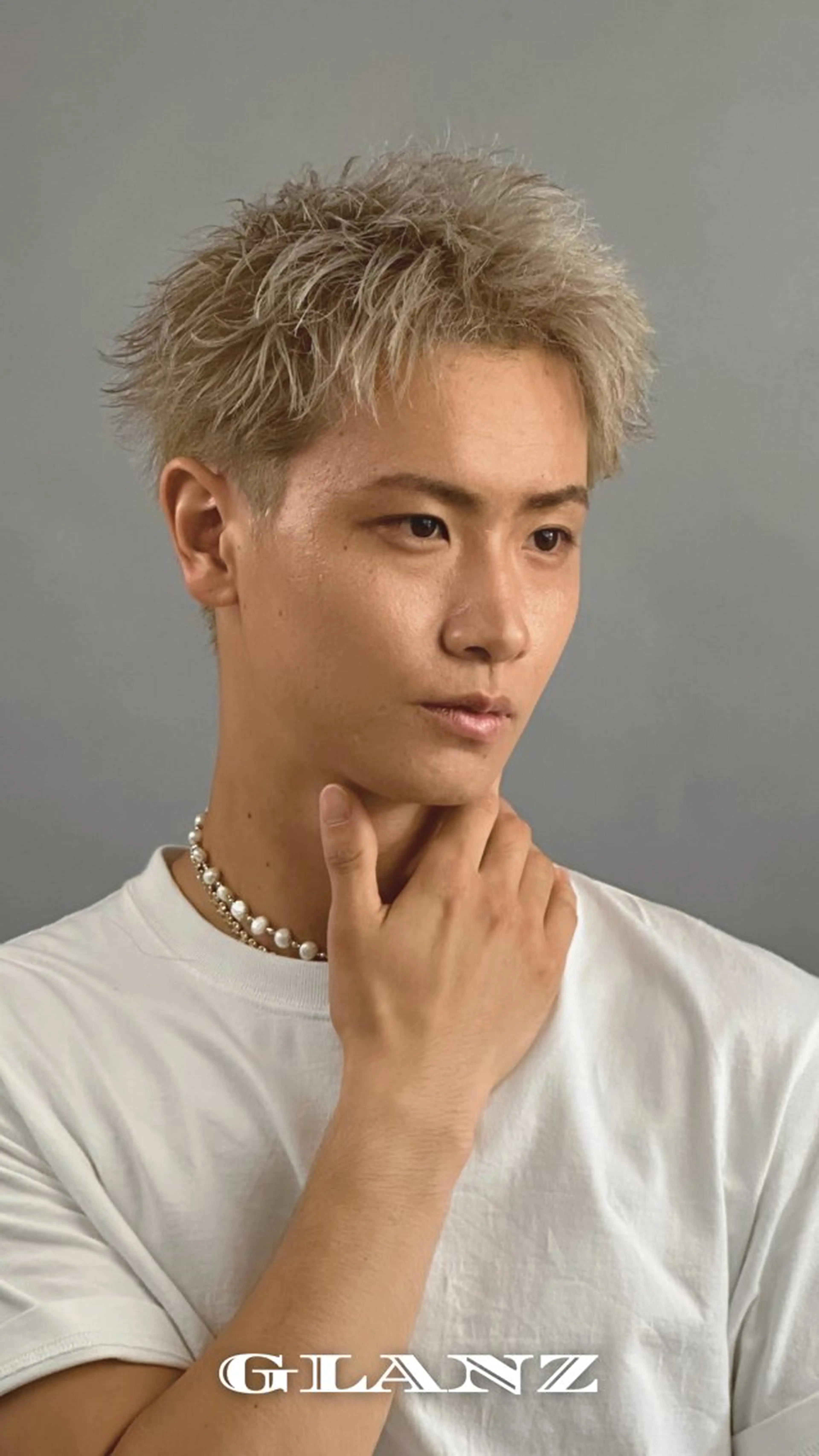 メンズ カット ヘアカラー GLANZ/メンズ カットモデル予約用のヘアスタイル