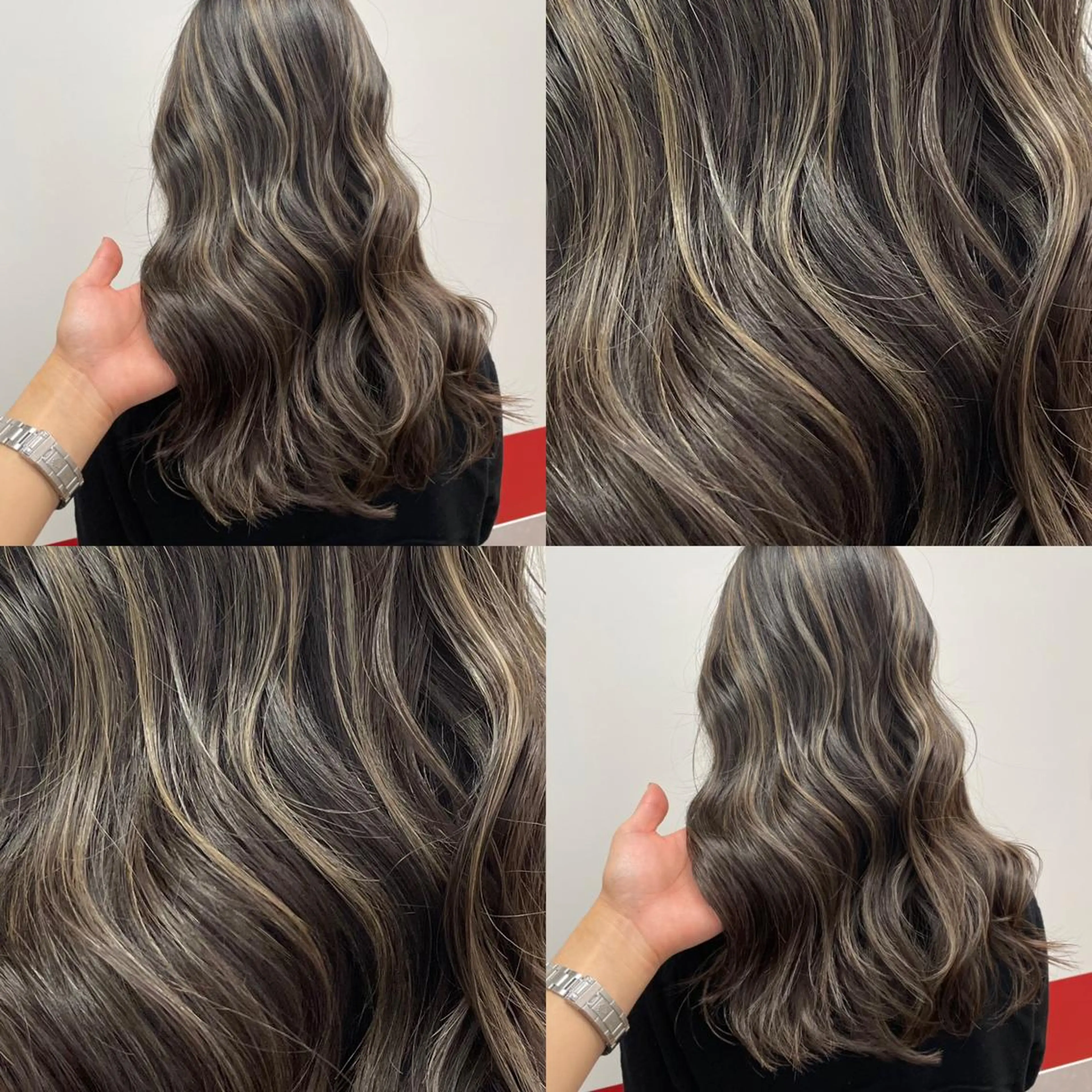 セミロング カラー ハイライトカラー ハイライト storiiz所属・本田大輝top designerのヘアスタイル