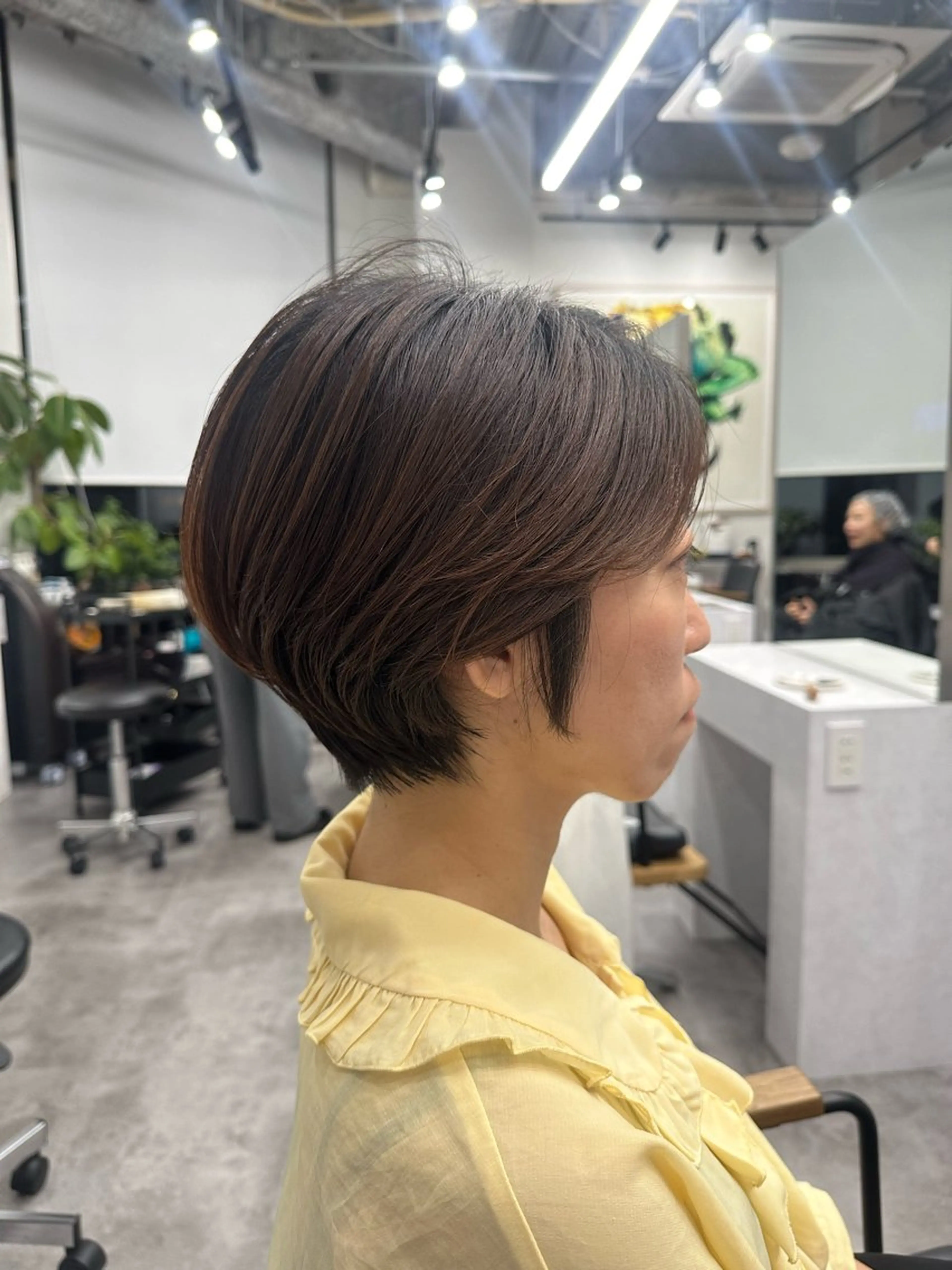 ショート ショートボブ ハンサムショート ボブ ショートヘア カット ごとう さなのヘアスタイル