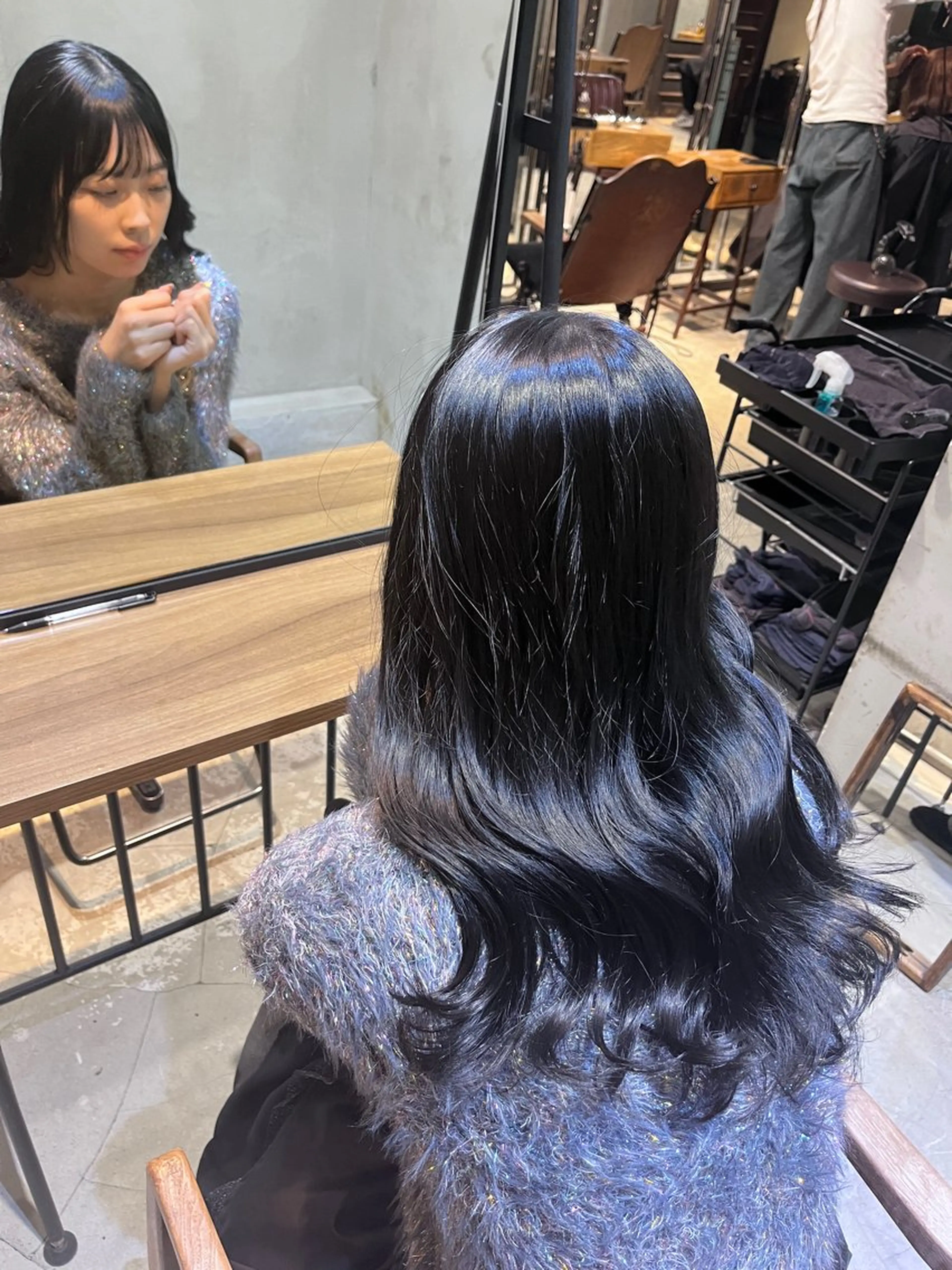 ロング カラー ロング ヘアカラー トリートメント ヘッドスパ 🫧艶髪矯正 髪質改善🫧 大介のヘアスタイル
