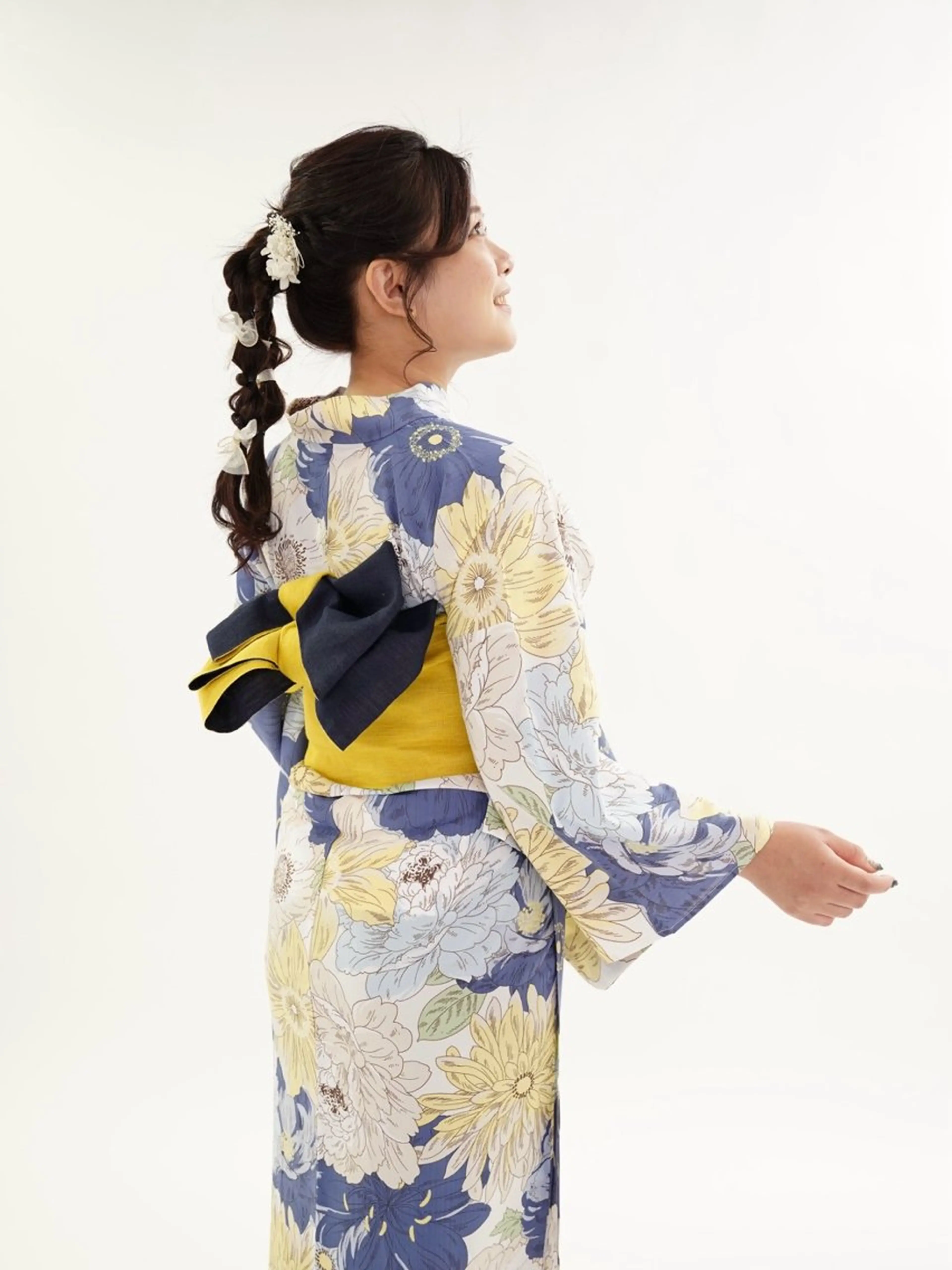 【🎇夏祭り、花火大会前に🎐】浴衣着付け+ヘアセット👘の写真