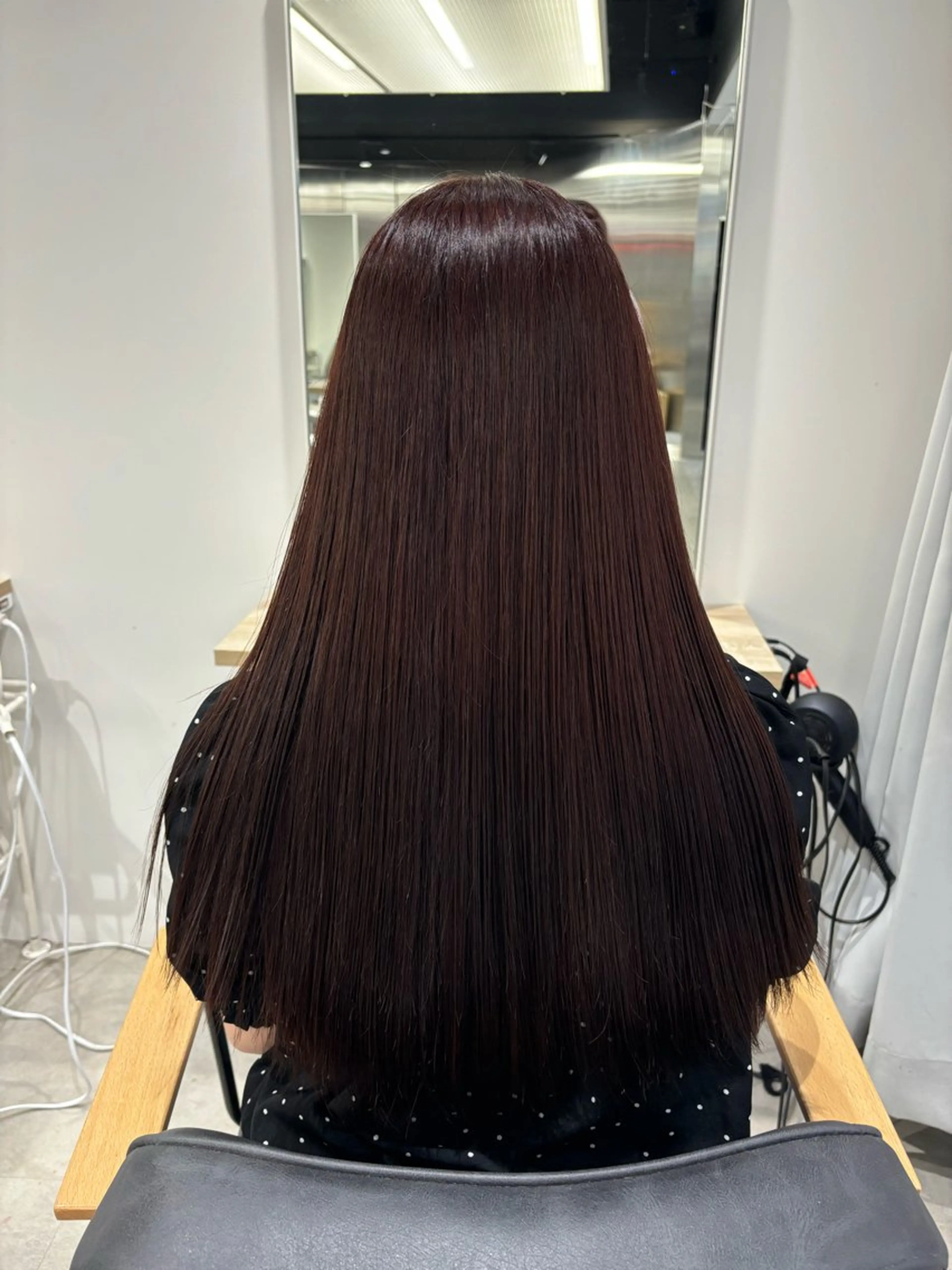 ロング カラー ヘアカラー cocoro💗マツ エク/ネイル/八王子のネイルデザイン