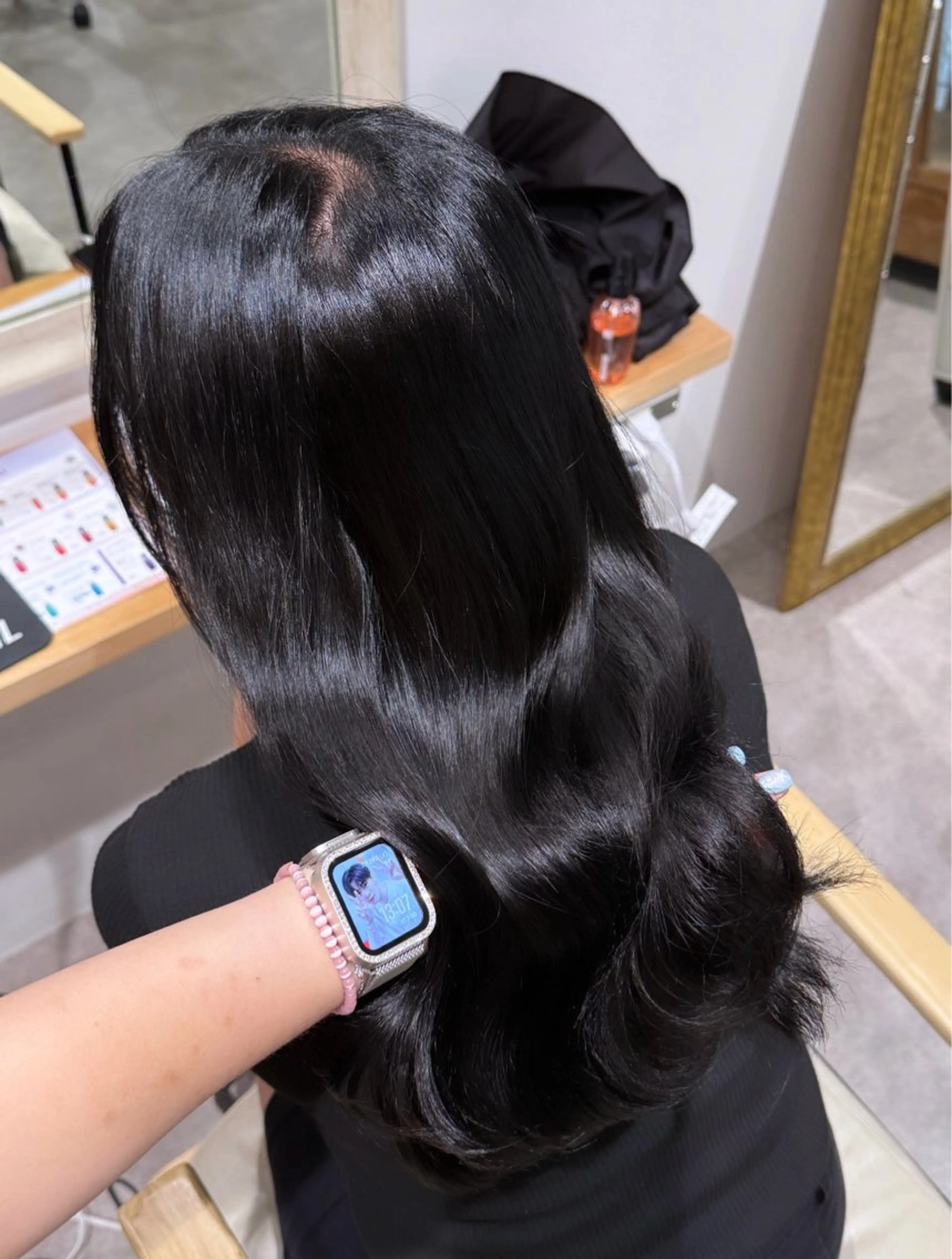 ロング カラー ヘアカラー 暖色艶カラー/ ハイトーン🪽美咲のヘアスタイル