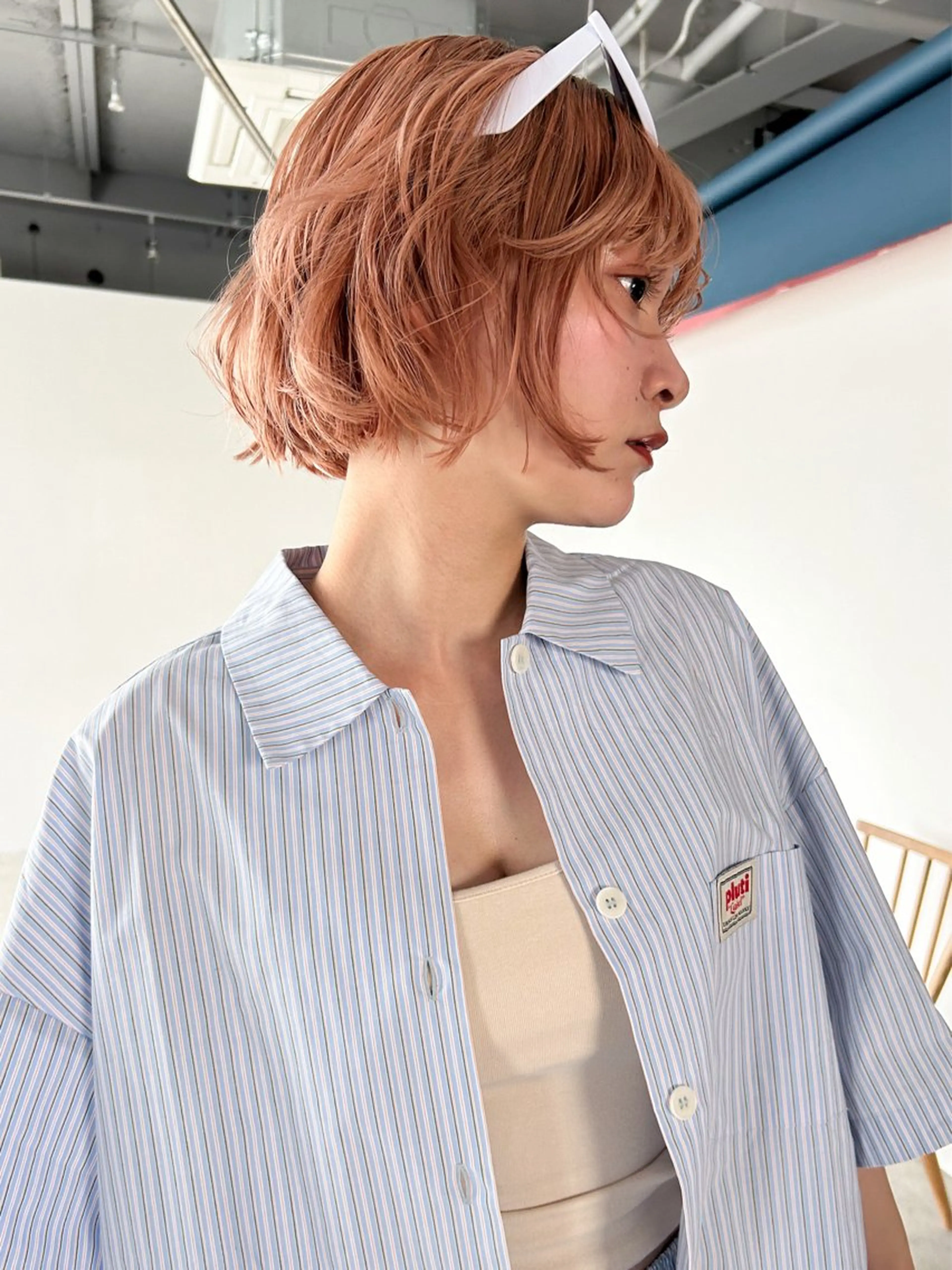 僕の大好きな🪄【ブリーチなしダブルカラー】＋トリートメント #オリーブベージュ #ミルクティーベージュ #バーガンディの写真