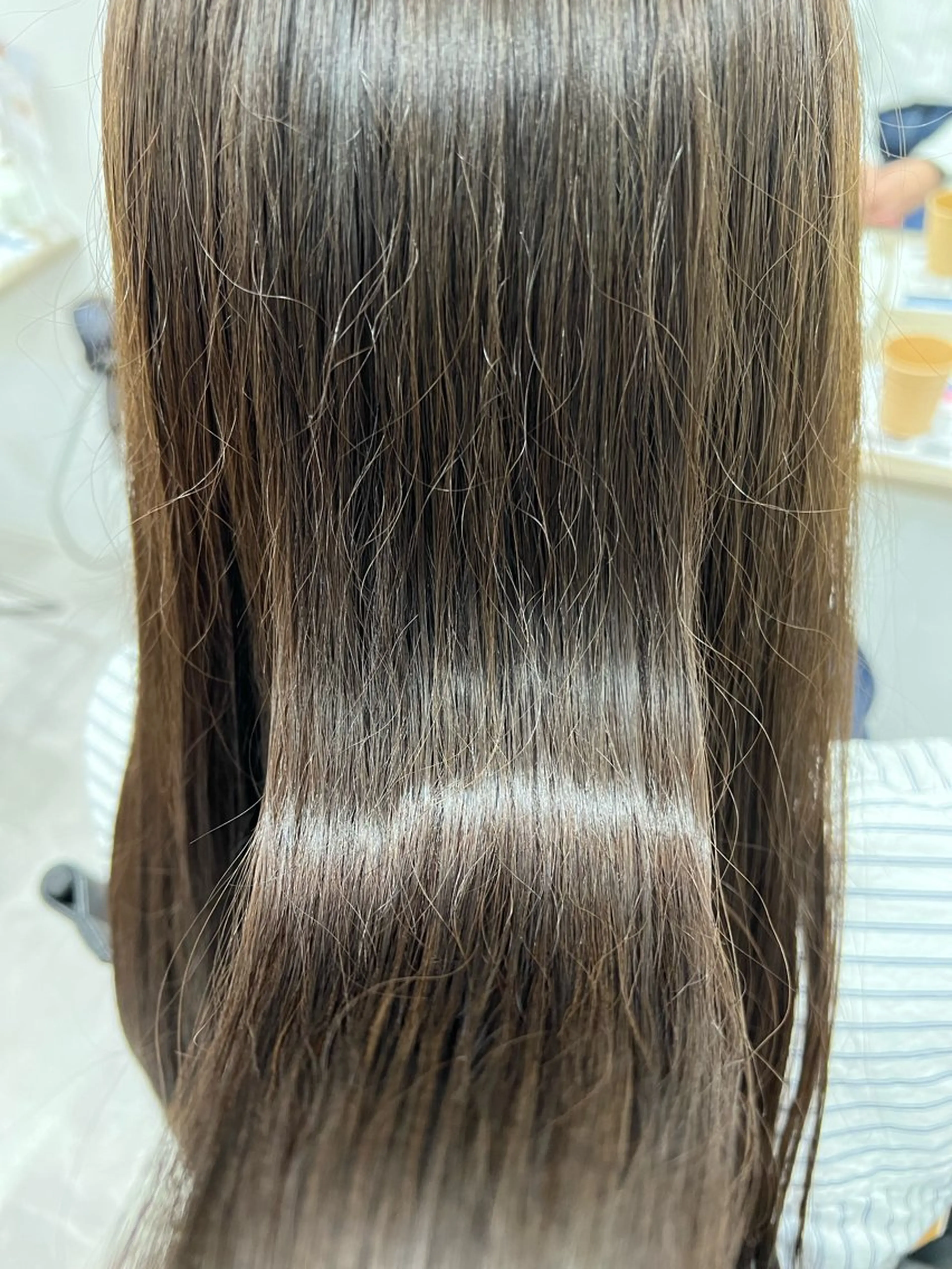 ロング トリートメント ヘアカラー トリートメント 🎗️透明感カラー/ メンズ /希美🎗️のヘアスタイル