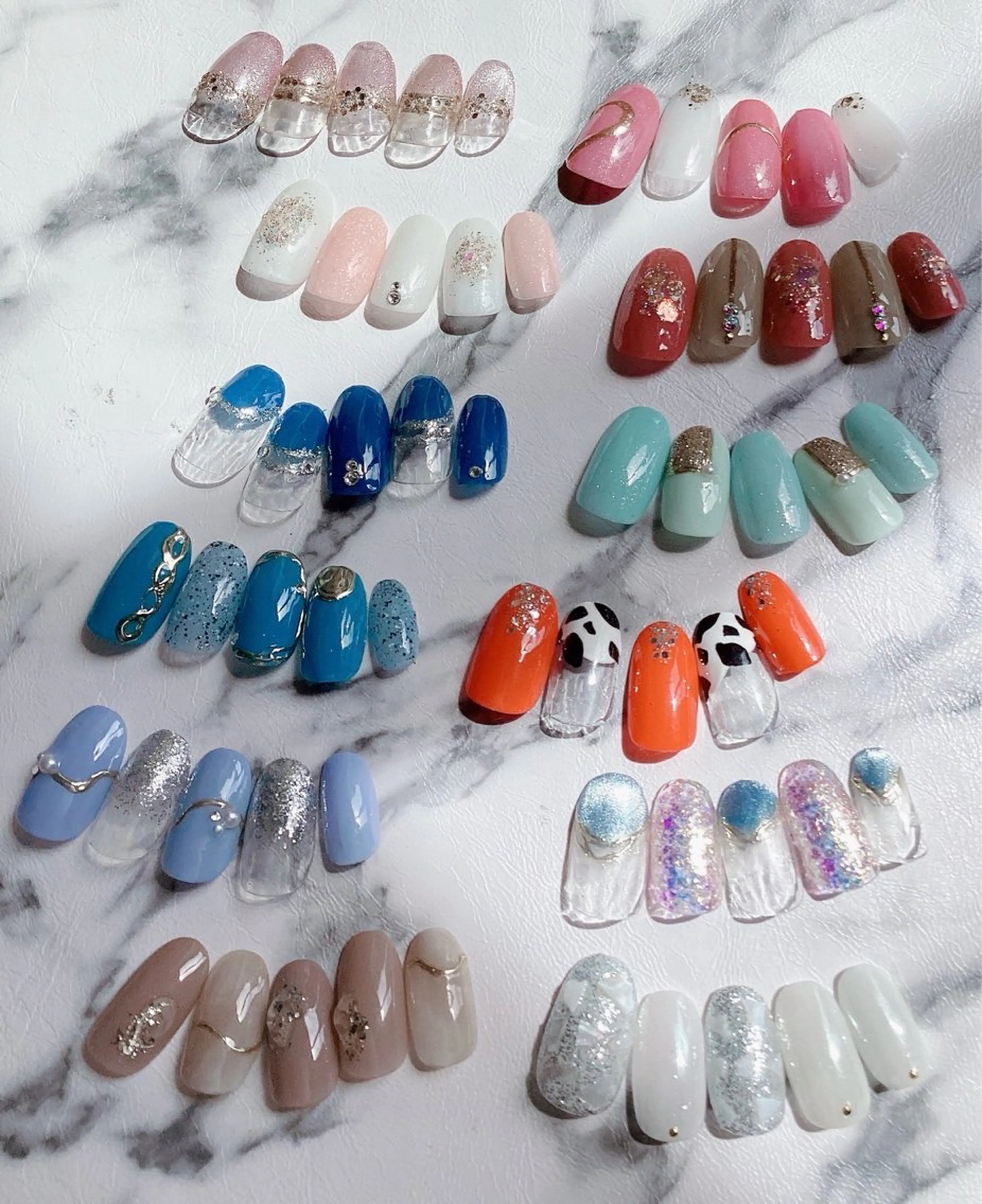 ロング Olivia Blue所属・Olivia Blueのネイルデザイン