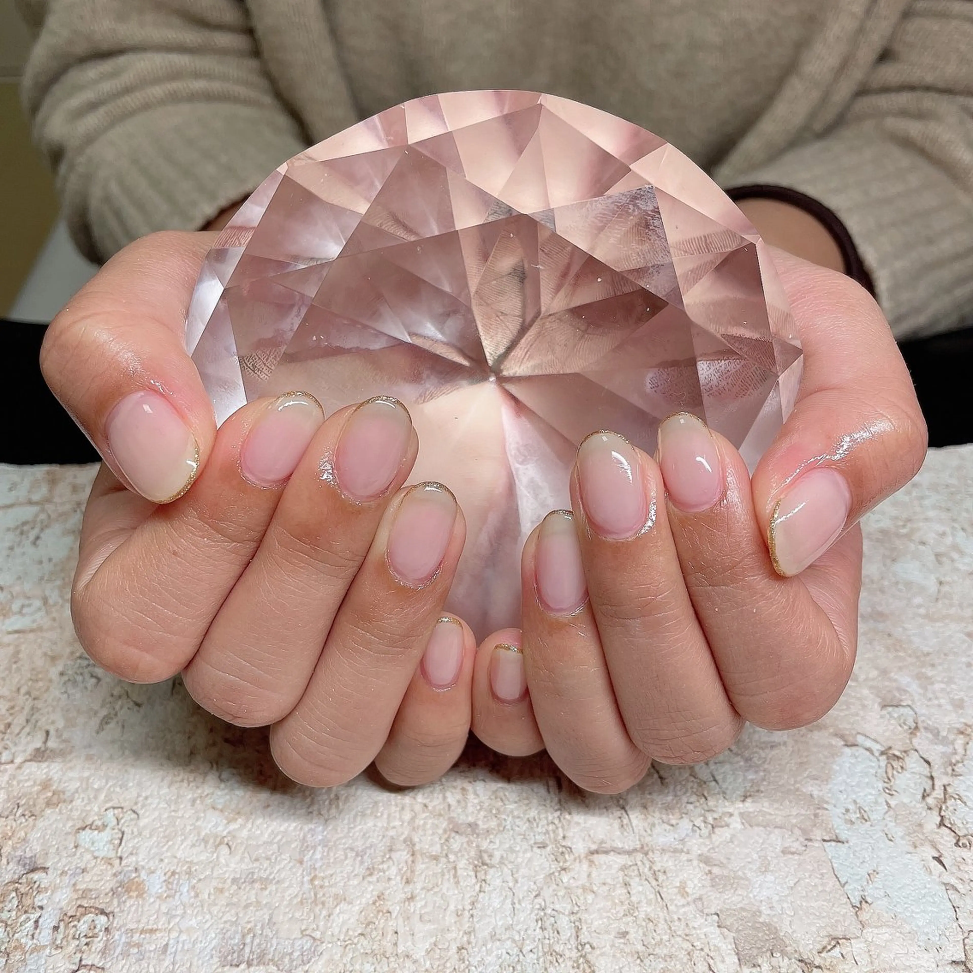 ネイル アートネイル フレンチネイル ジェルネイル グラデーション 韓国ネイル ハンドネイル ハンドケア Nail room Bimano所属・Bimano seica♡+°のネイルデザイン