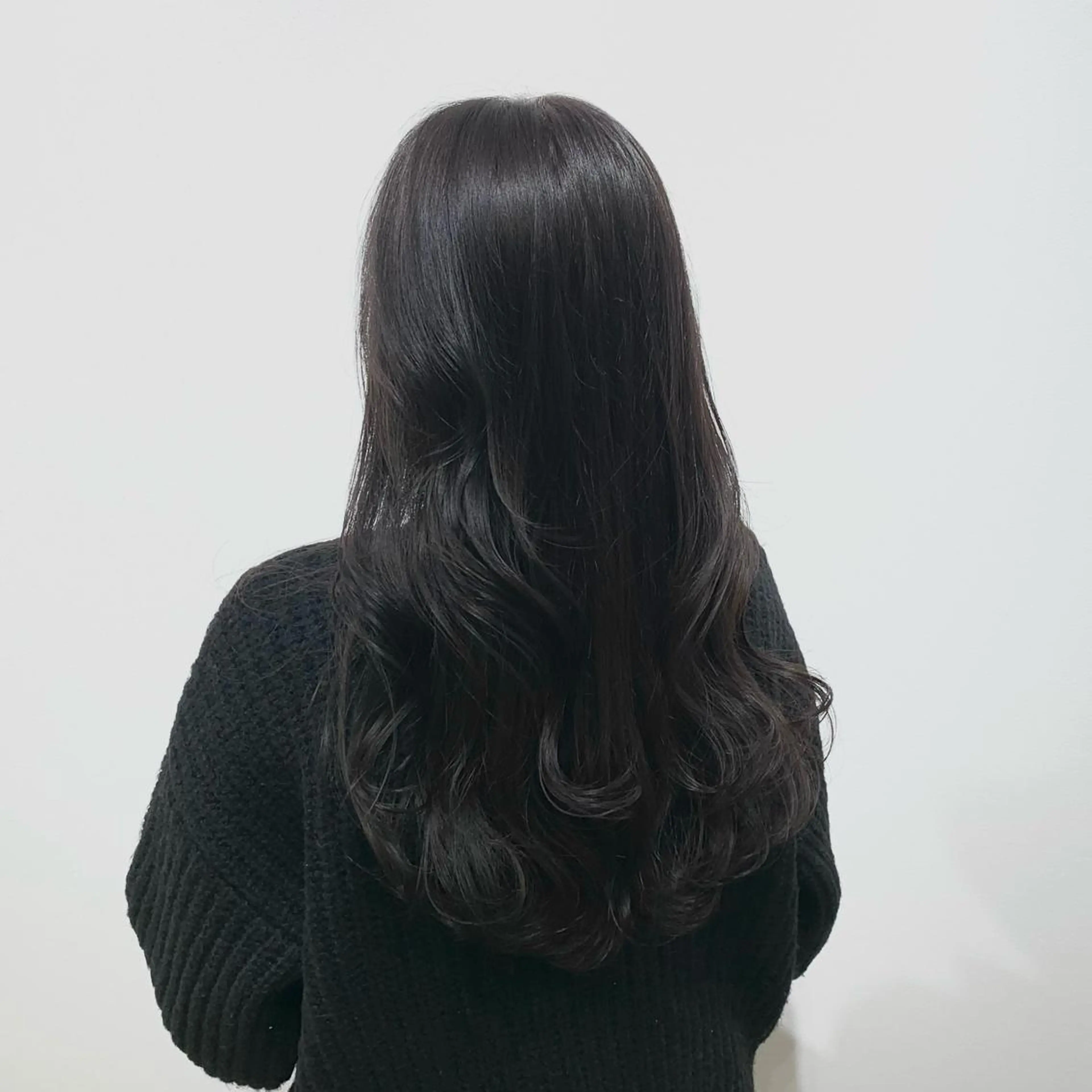 ロング カラー ヘアアレンジ キヨミ 韓国レイヤーカットのヘアスタイル