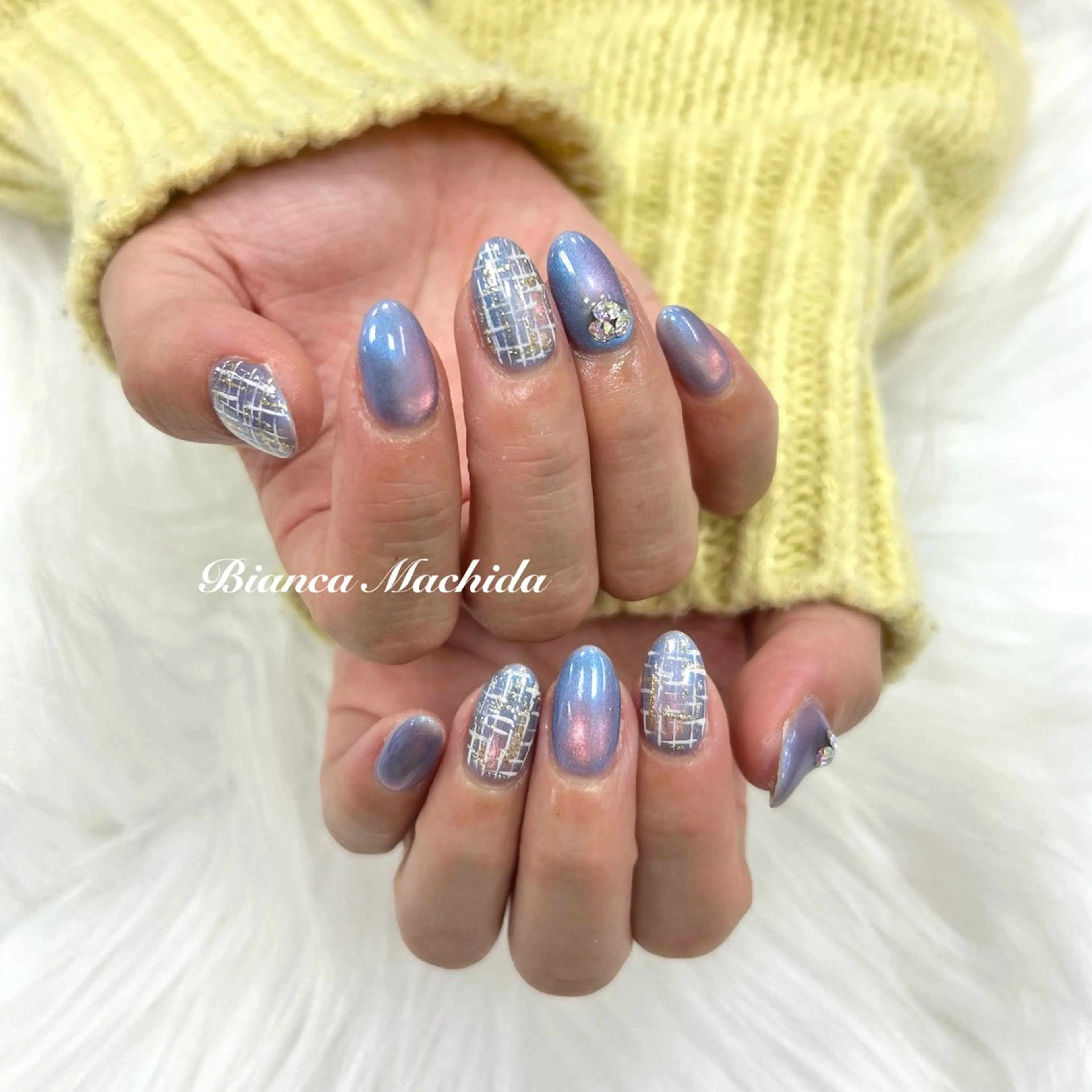 ネイル ハンドネイル ハンドケア Bianca 🪽 Nakajimaのネイルデザイン