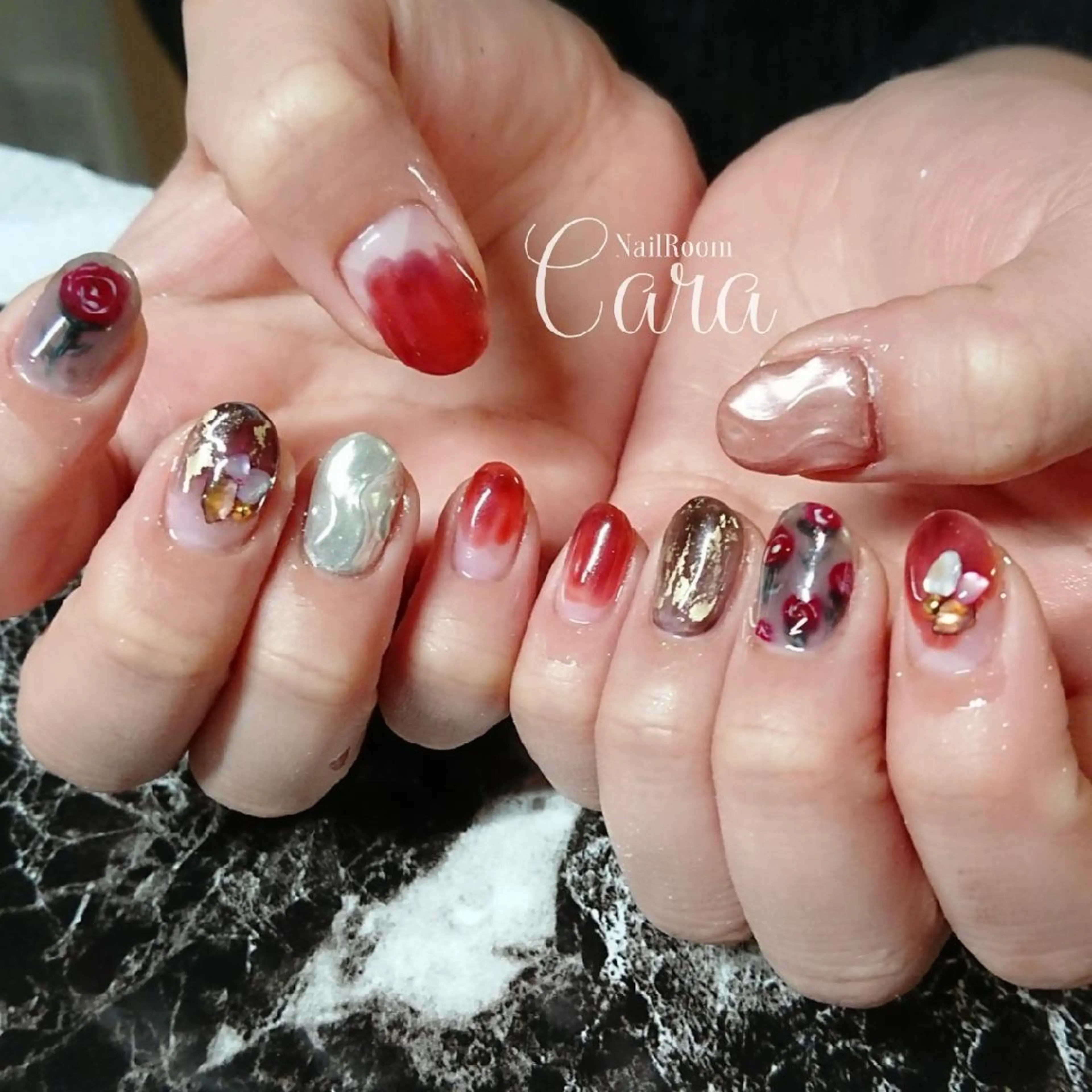 ネイル instinkt_ Mio Mizunoのネイルデザイン