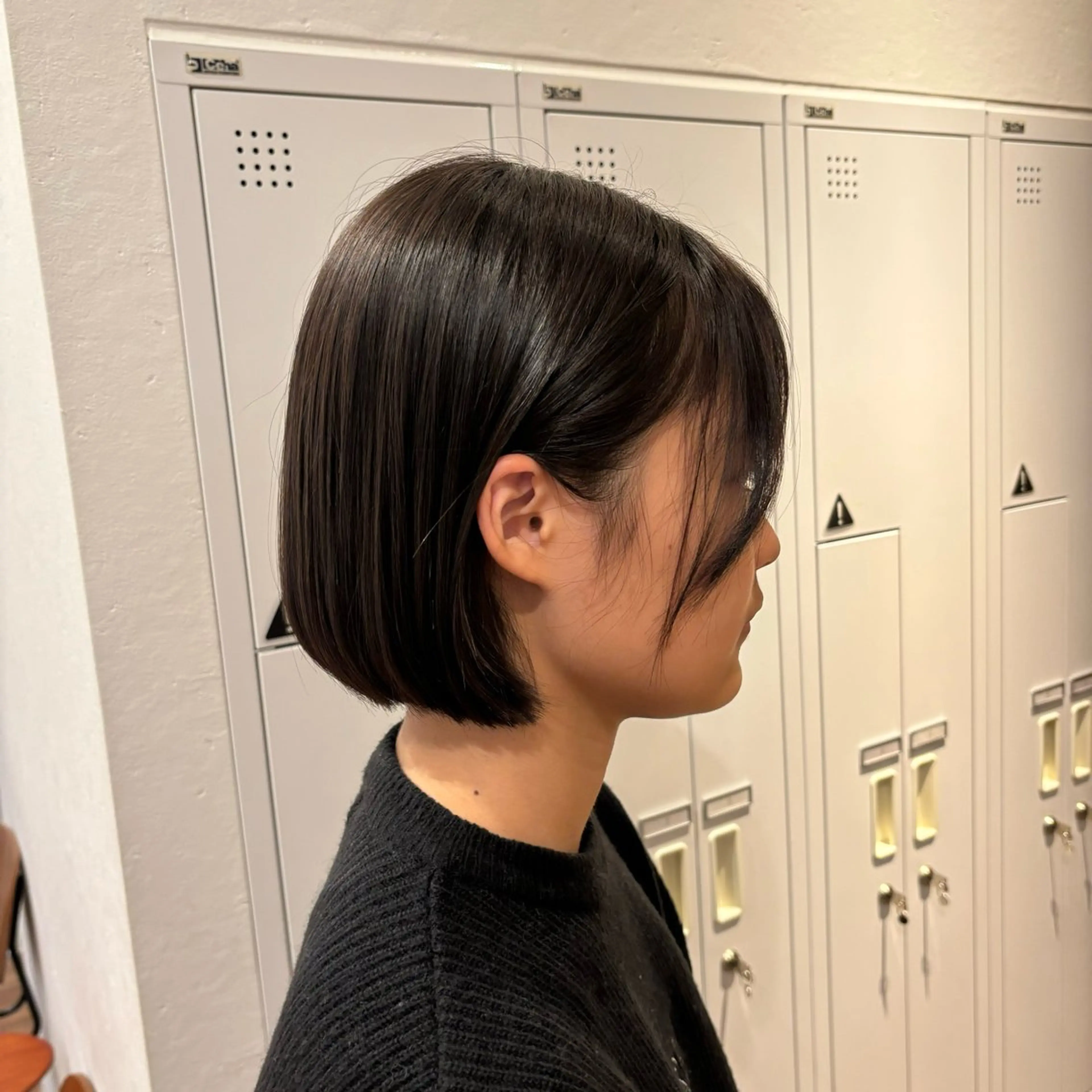 ショート ボブ 祝 莉子のヘアスタイル
