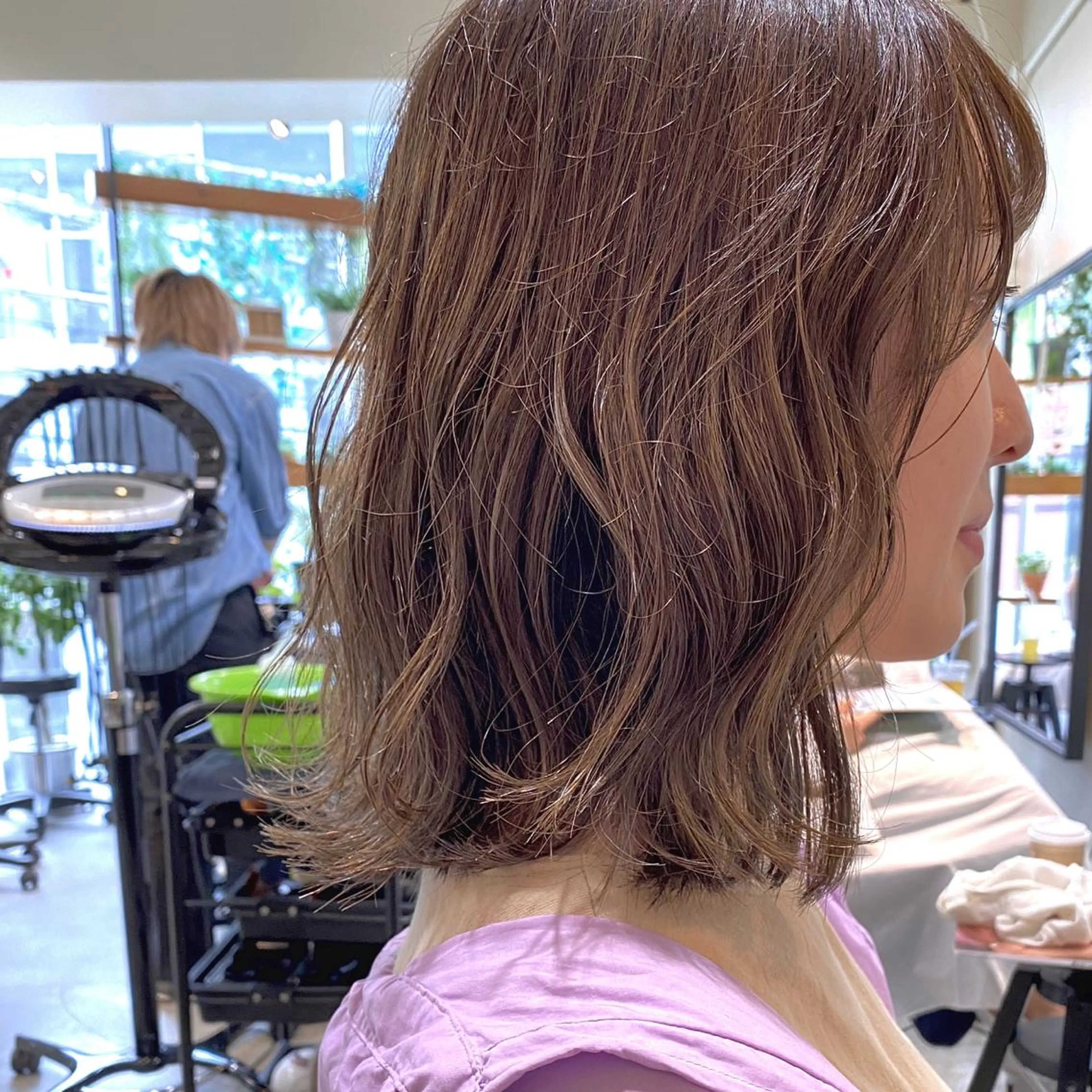 ミディアム カラー ヘアアレンジ カット ヘアカラー トリートメント ヘッドスパ tane.所属・【ダメージレス施術】 【透明感】北村 拓也のヘアスタイル