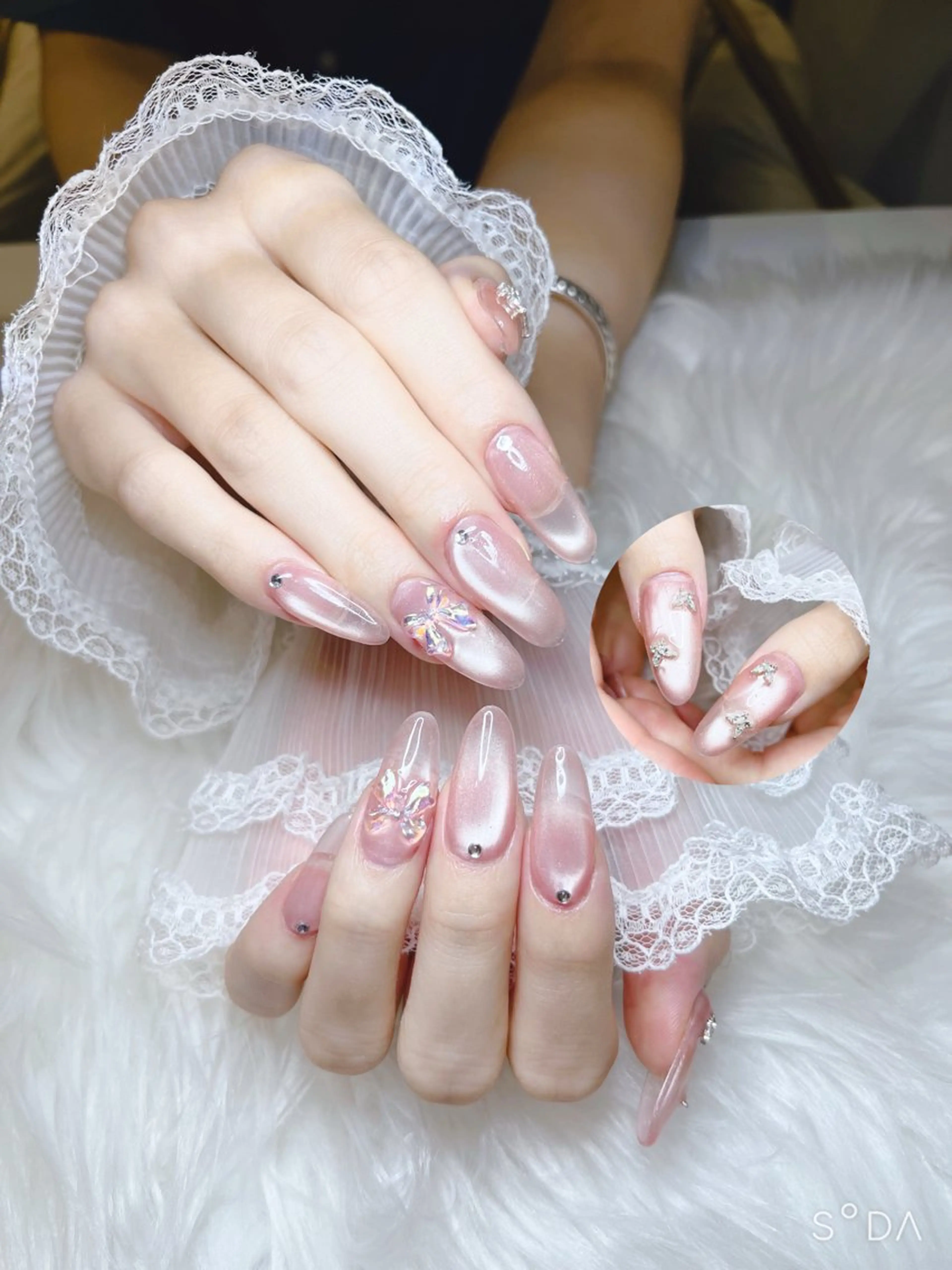 ネイル マグネットネイル ハンドネイル nailsalon　Moa所属・NailSalon Moa_Ayakaのネイルデザイン