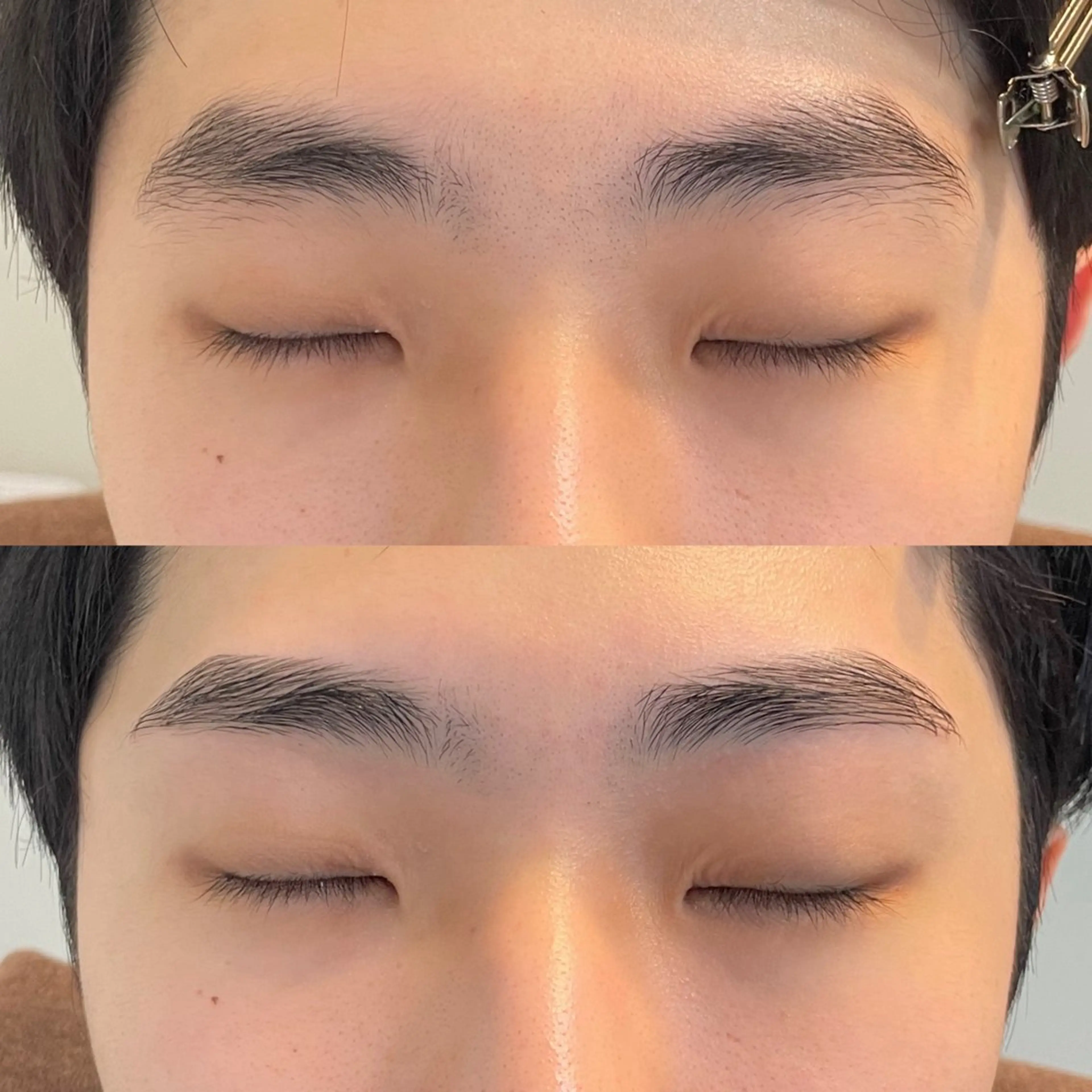 メンズ アイブロウ 眉毛ワックス脱毛 ワックス脱毛 眉カット その他(アイブロウ) メンズ眉毛サロン hey五反田店☘️の眉毛・アイブロウイメージ