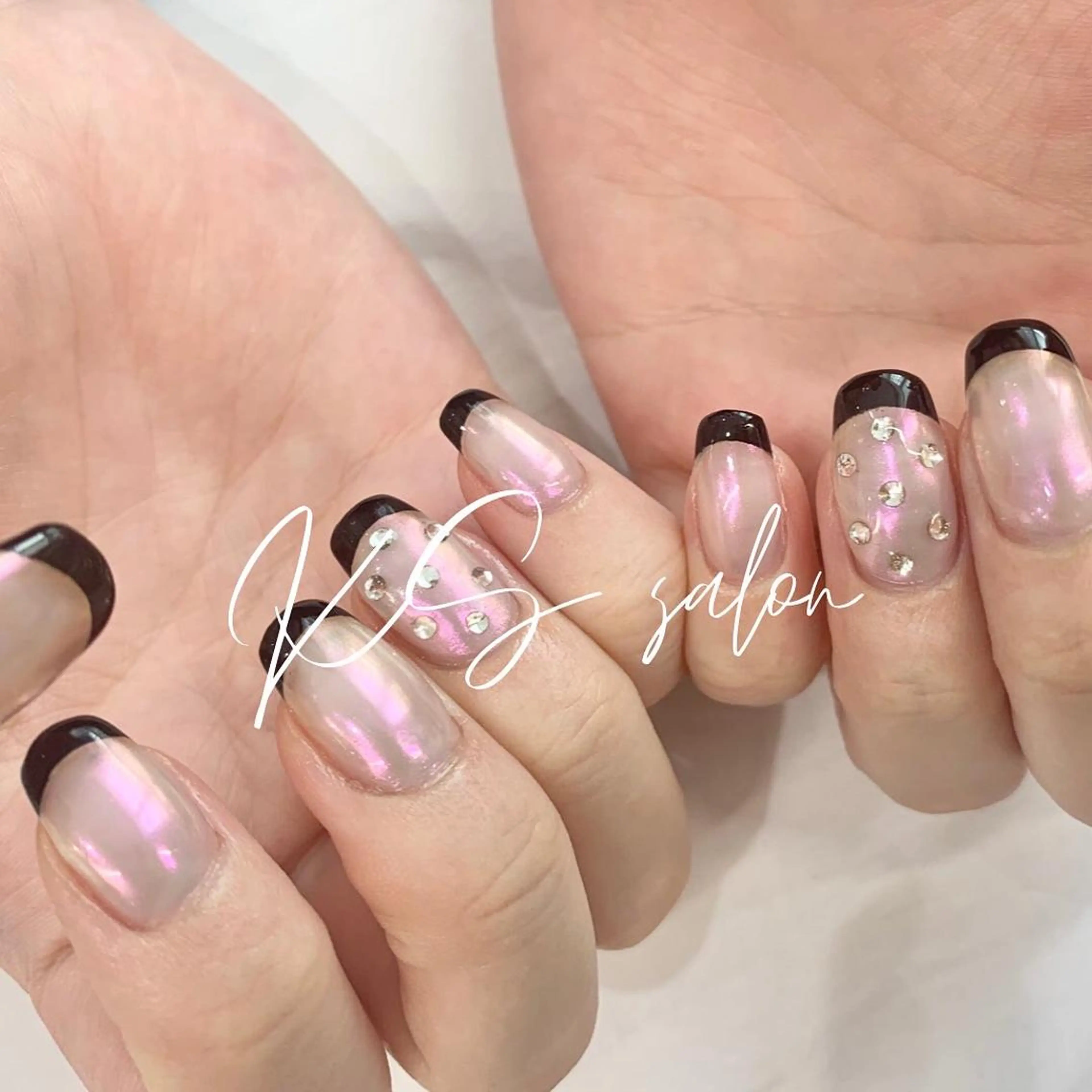 ネイル フレンチネイル ミラーネイル 西院eye fallonのマツエク・マツパデザイン