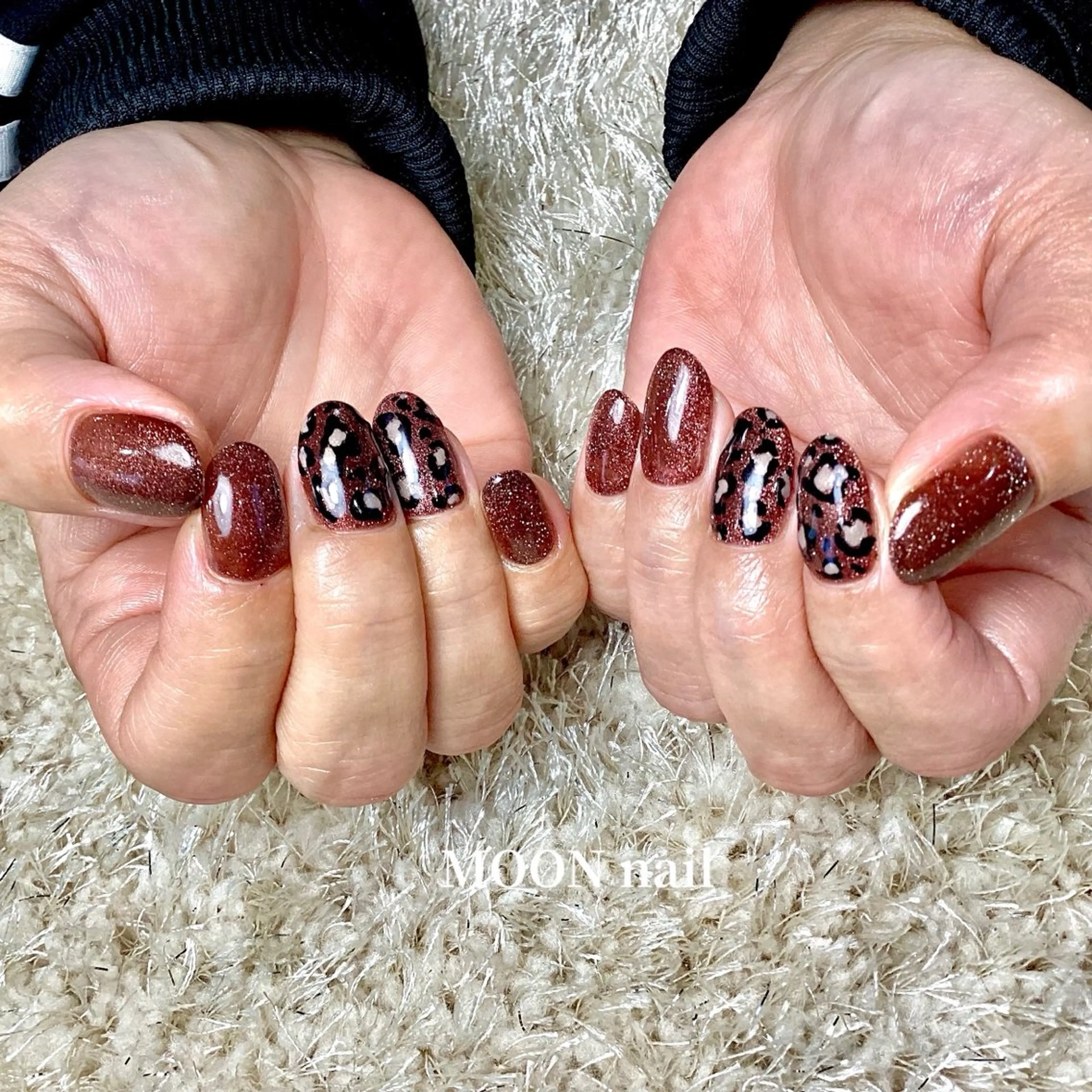 ネイル アートネイル ハンドネイル 浦添 MOON  nailのネイルデザイン