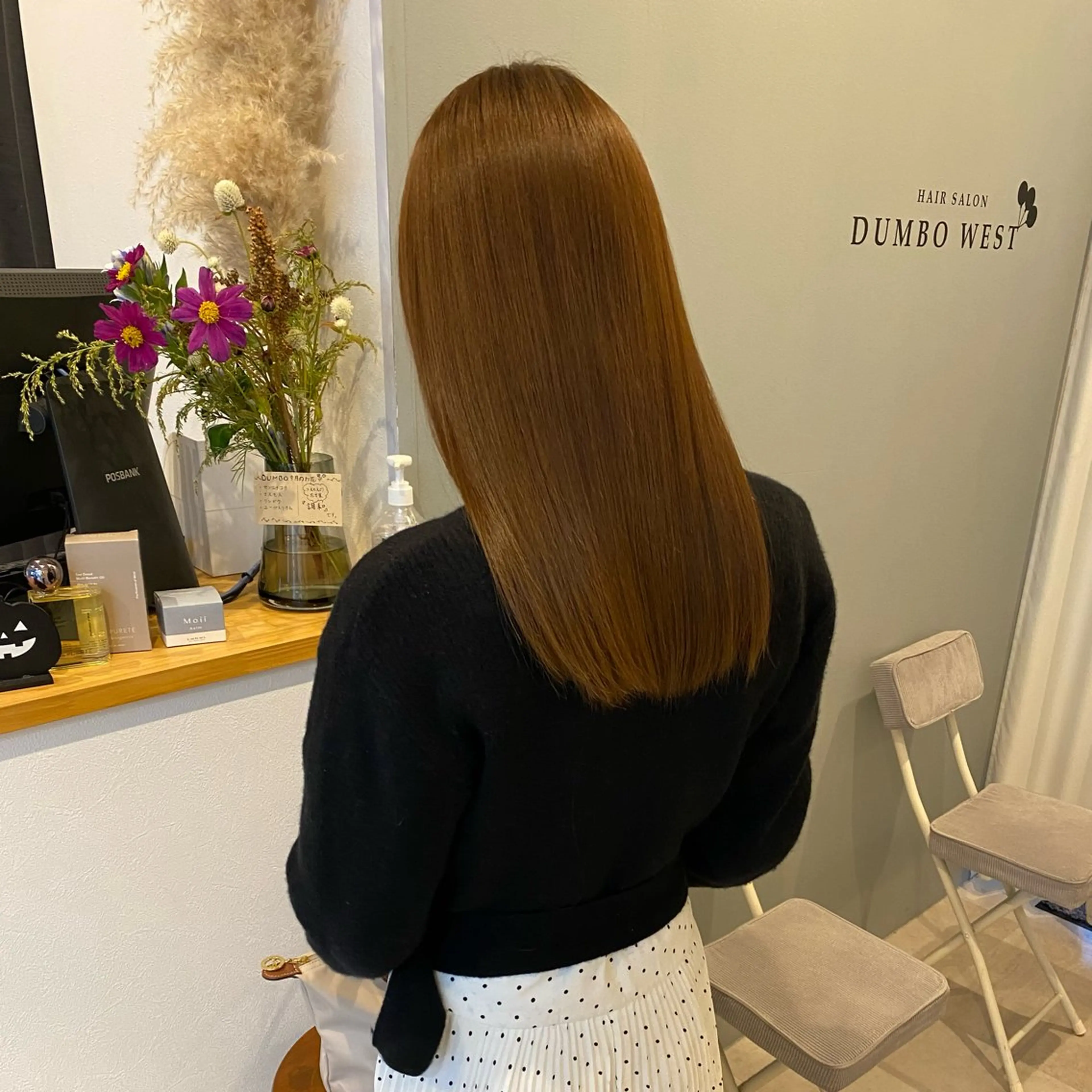 ミディアム ミディアムパーマ ハイライト 髪質改善 レイヤーカット カット ヘアカラー トリートメント また会いたくなる 美容師【KENTA】のヘアスタイル