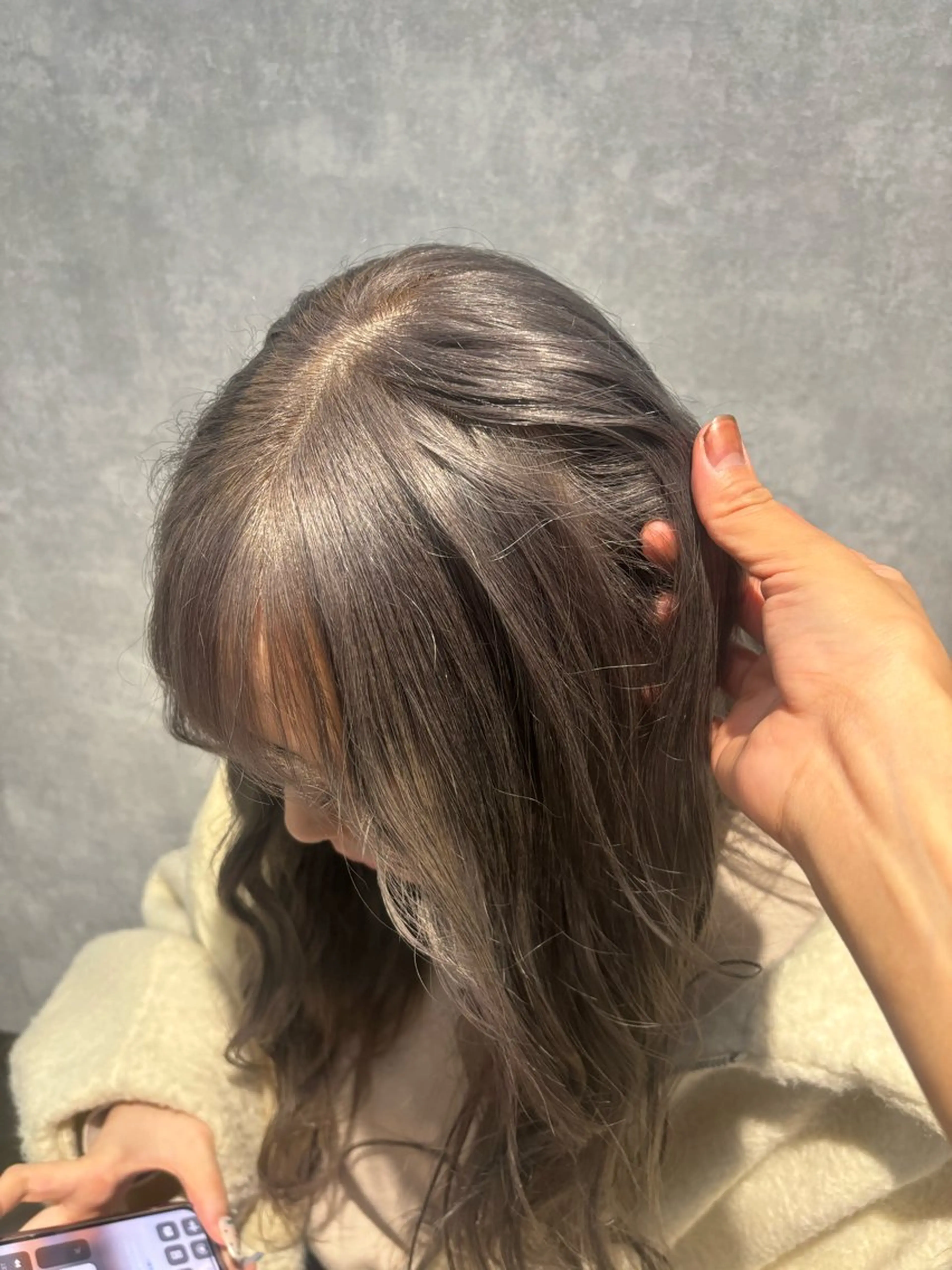 ロング カット ヘアカラー トリートメント 🌐NATSUMI 🌐【寒色カラー】のヘアスタイル