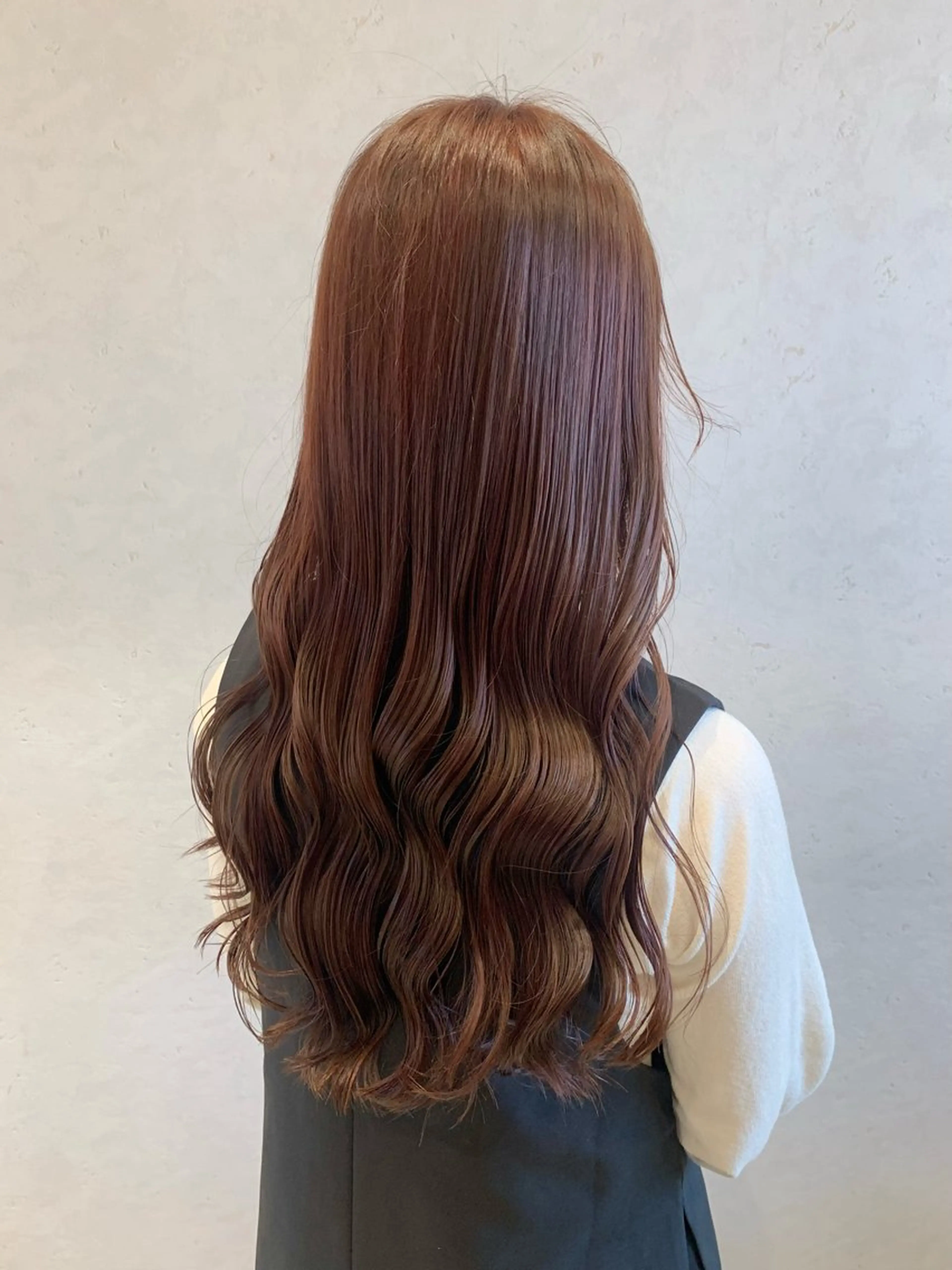 ロング ヘアカラー トリートメント LuLu maoのヘアスタイル