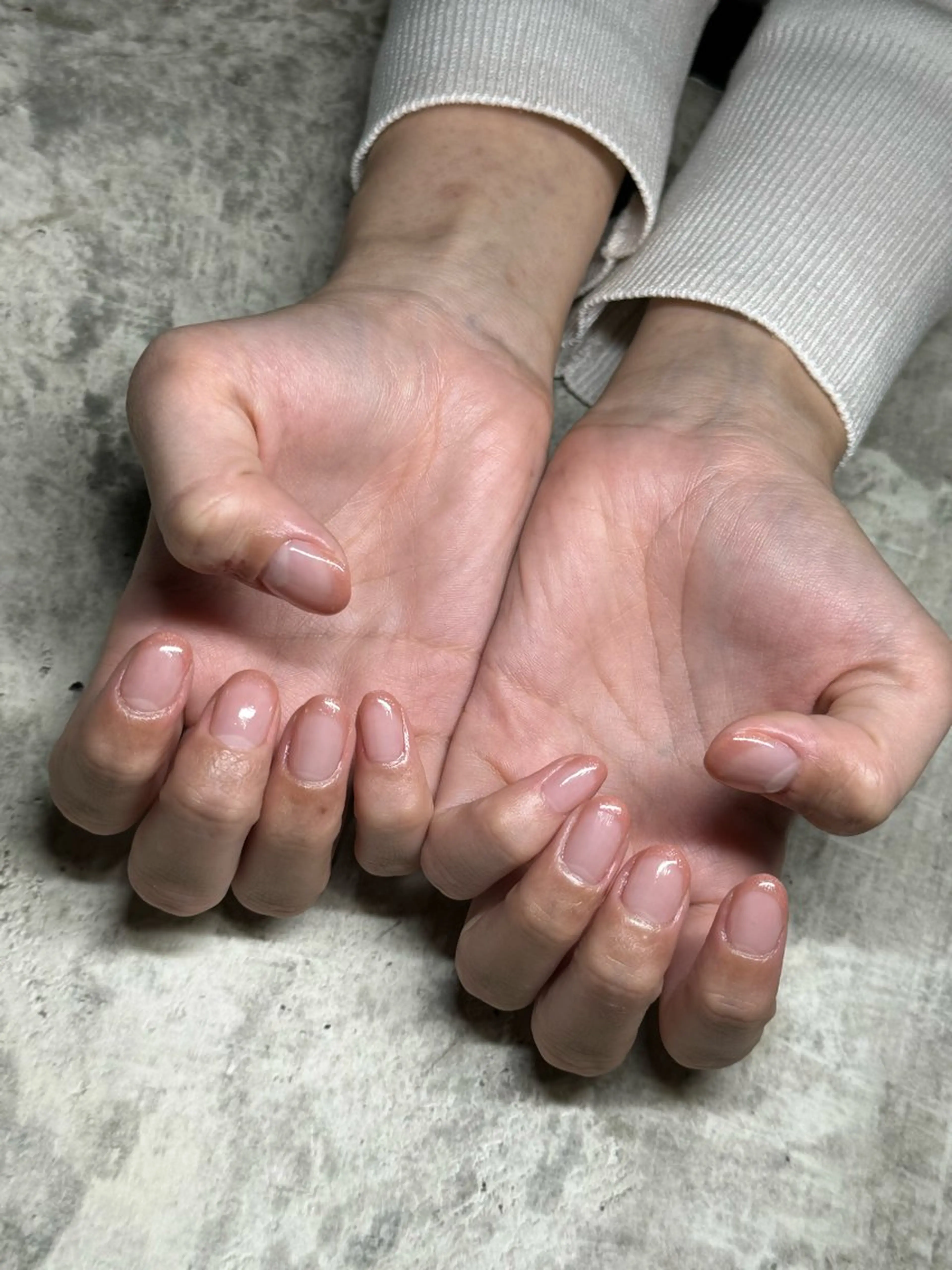 ネイル フレンチネイル IROHA NAIL Mihoのネイルデザイン