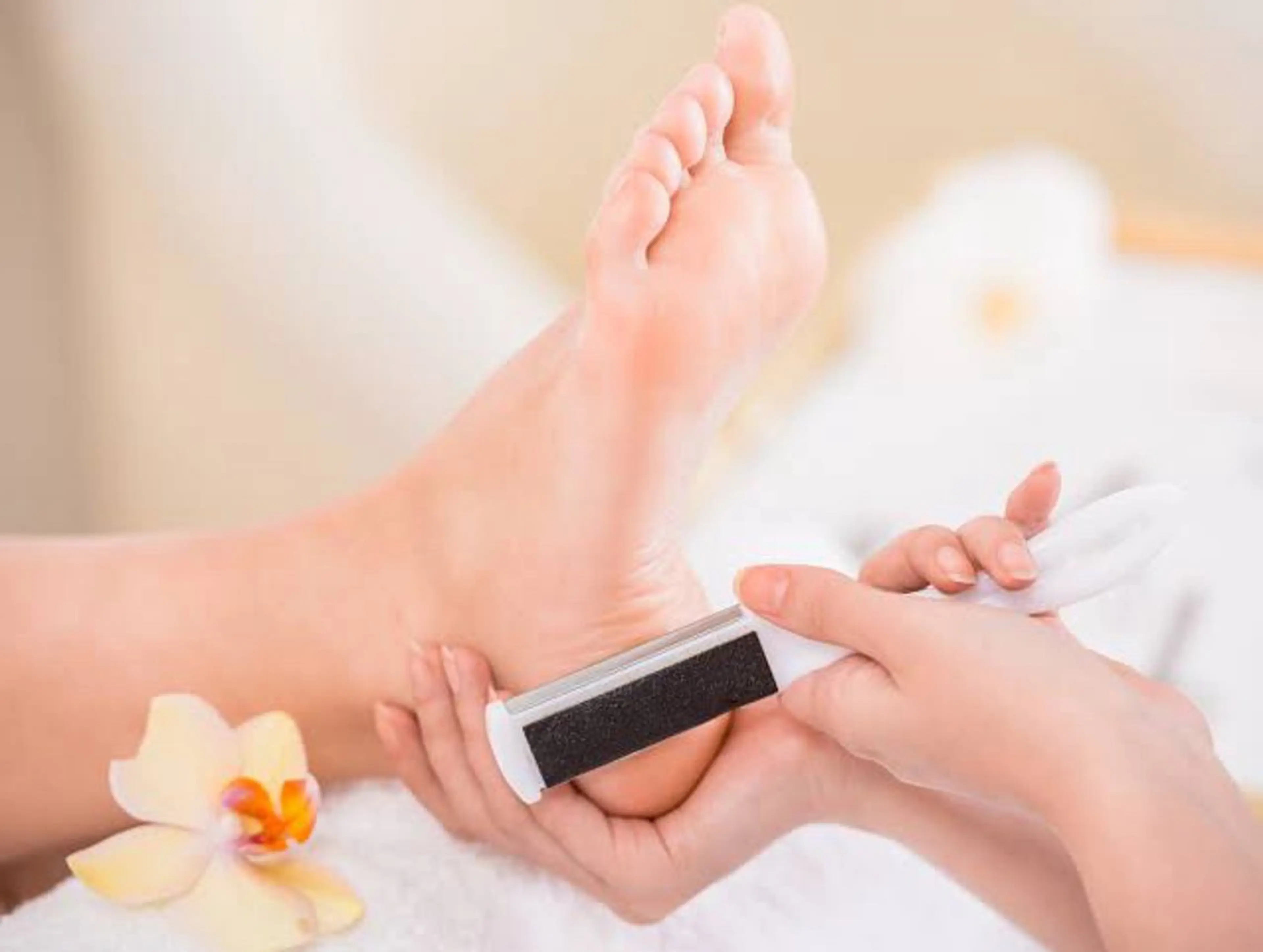 Foot角質ケアの写真