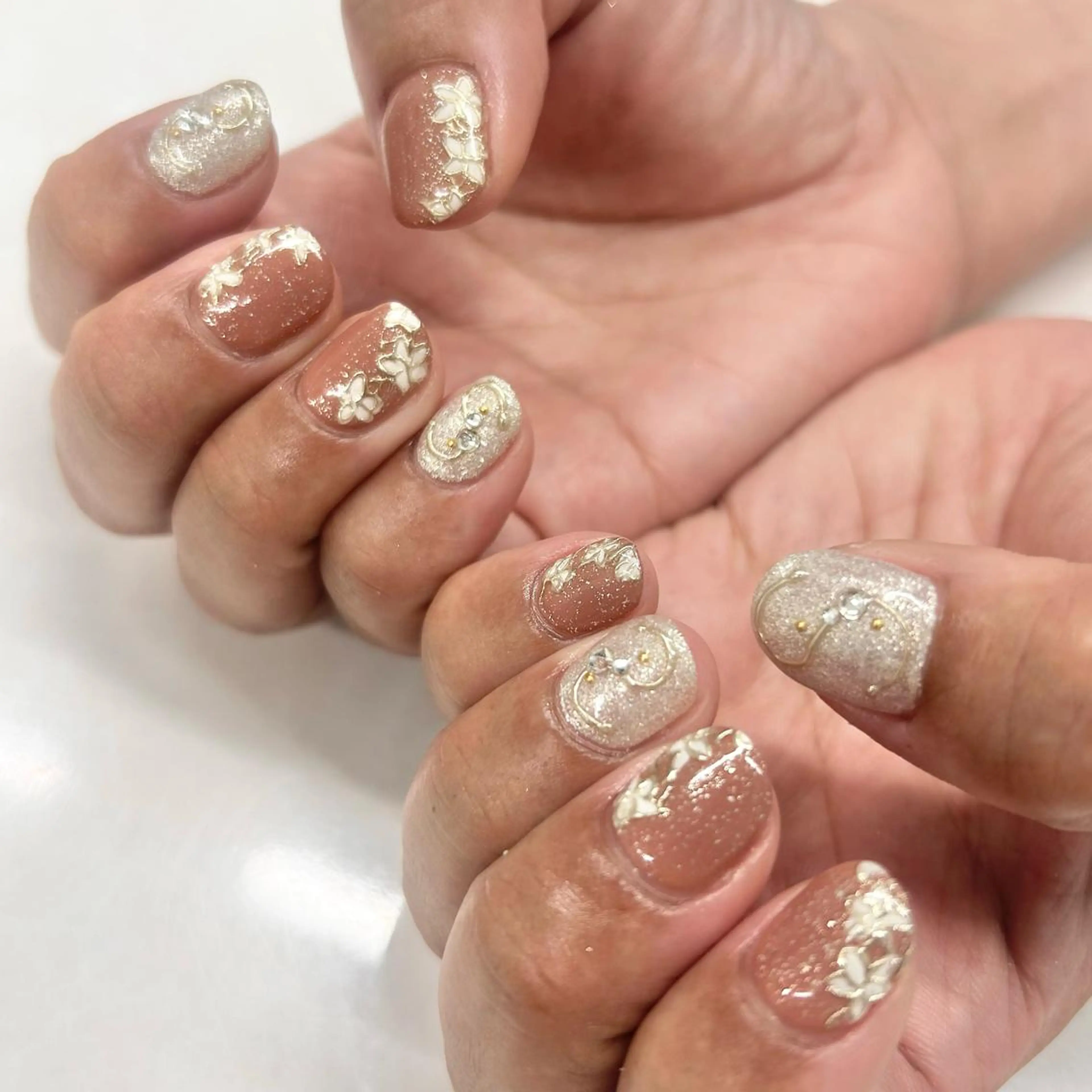 ネイル ハンドネイル Bianca栄店 みさと店長のネイルデザイン