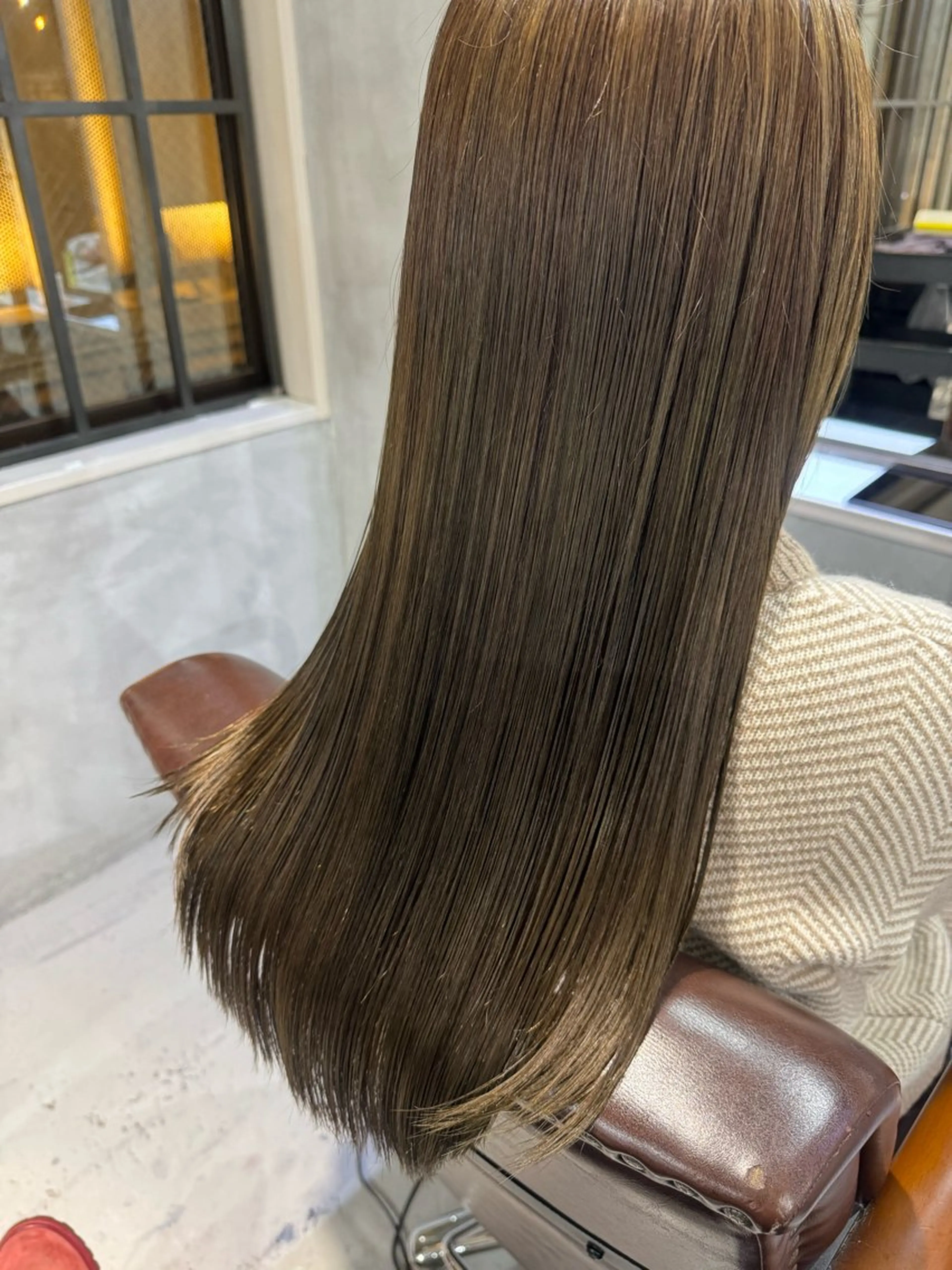 ロング カラー 髪質改善 トリートメント ヘアカラー トリートメント 髪質改善/縮毛矯正/ 艶髪/春山良太のヘアスタイル
