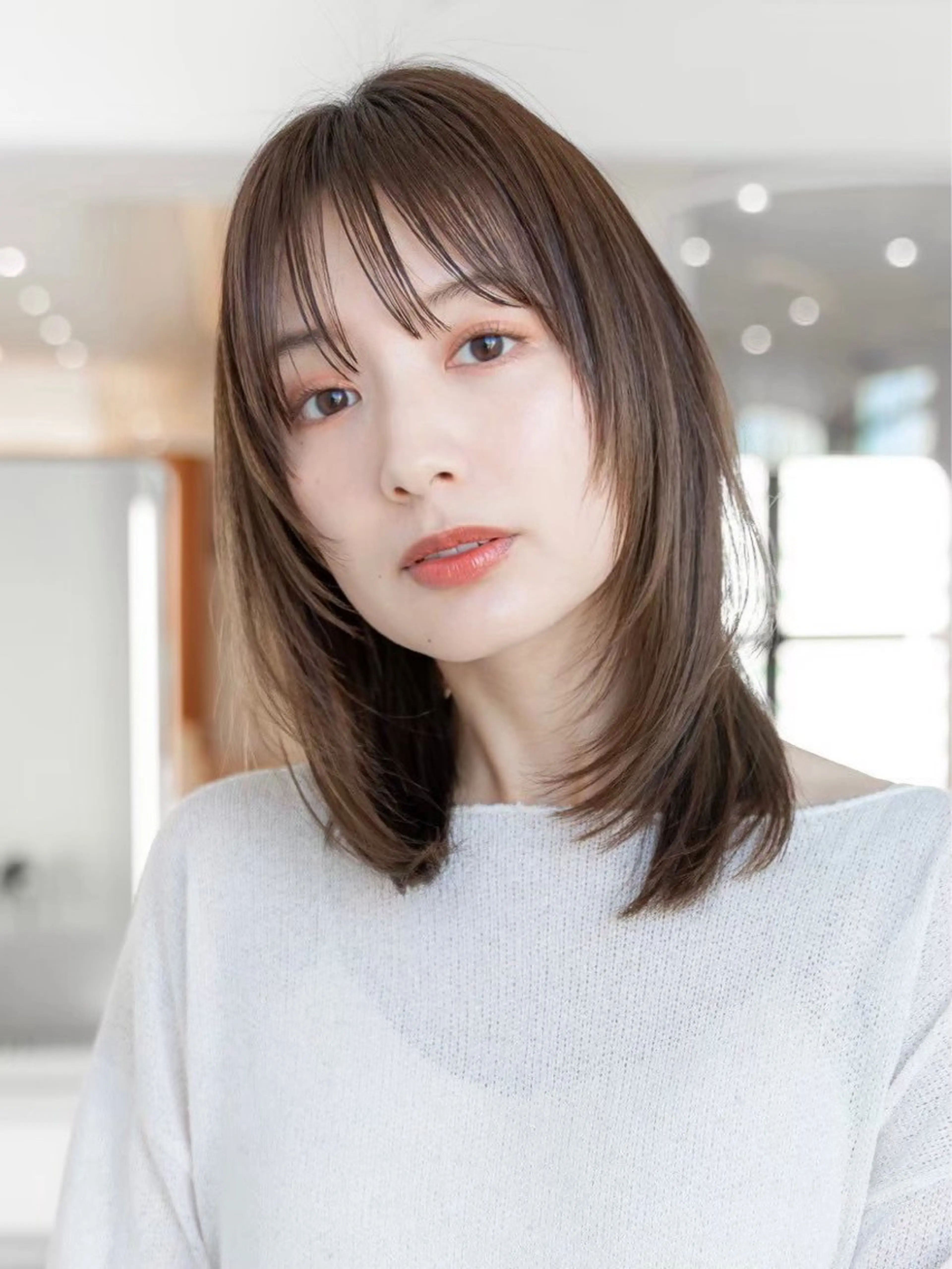 ミディアム カラー カット ヘアカラー トリートメント HAVANA  渋谷所属・垢抜けボブカット /楓のヘアスタイル
