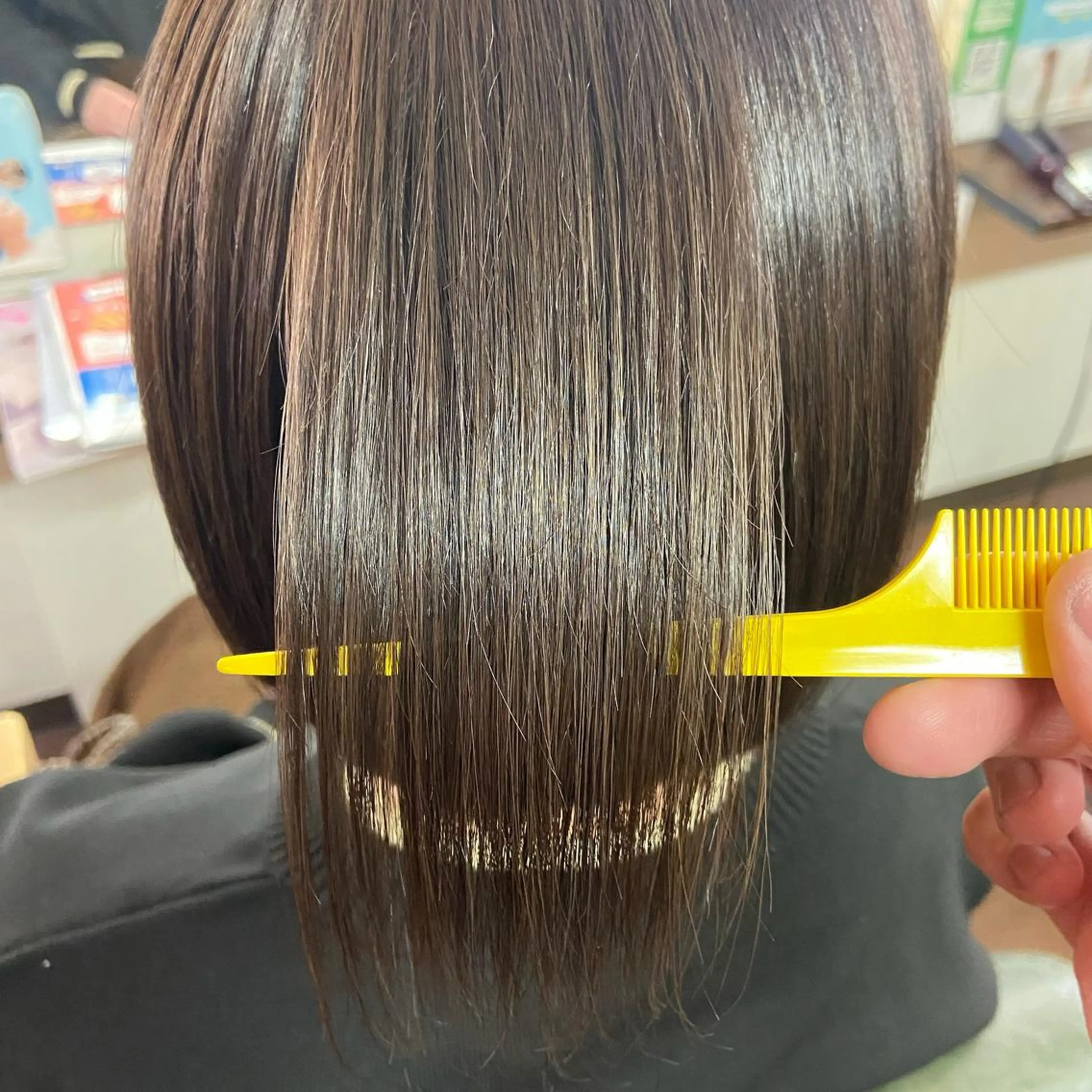 ショート カラー アッシュ ボブ カット 縮毛矯正 Glanzhair 🫧‪菊池柊真🫧のヘアスタイル