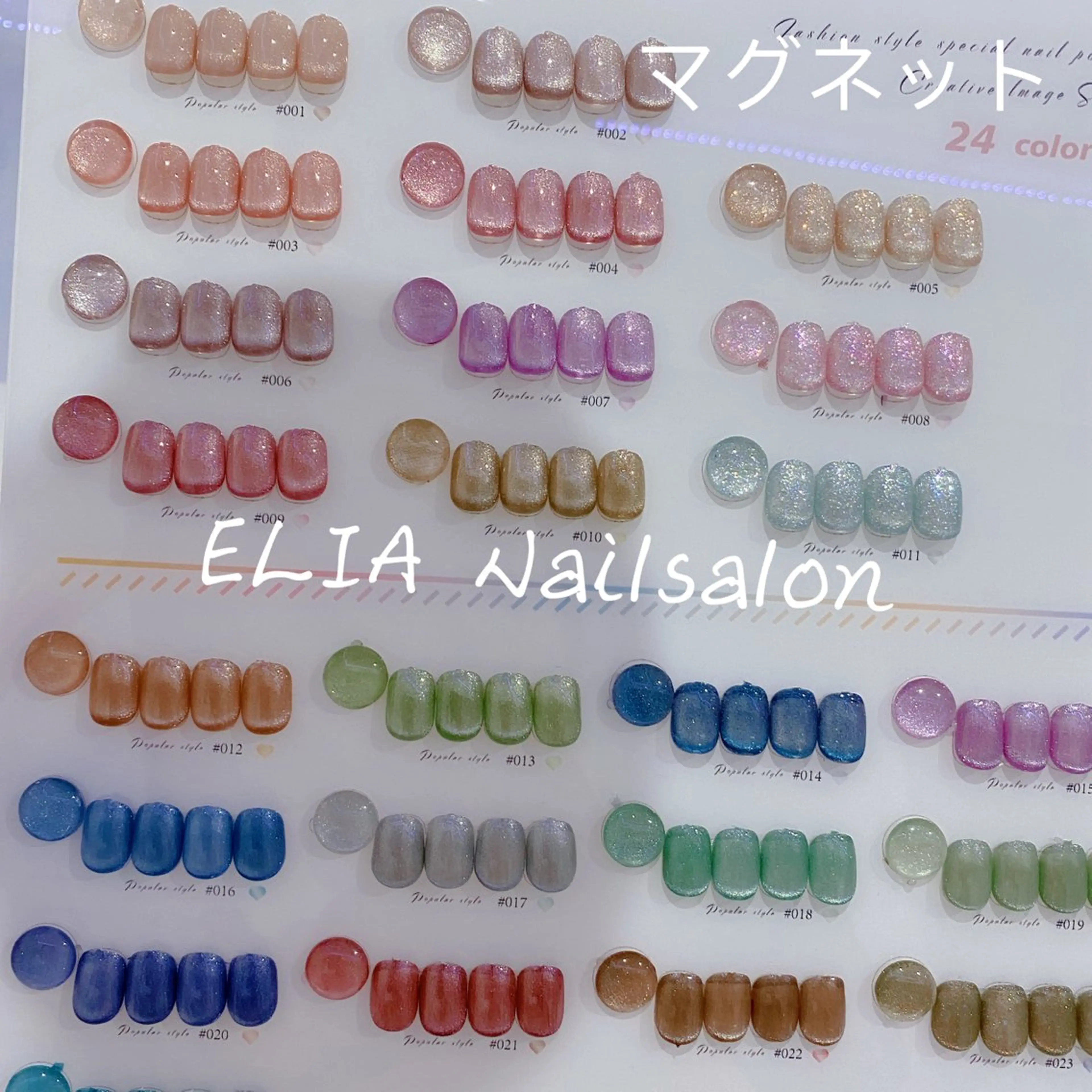 ネイル マグネットネイル フットネイル ELIA【エリア】 nailsalonのネイルデザイン