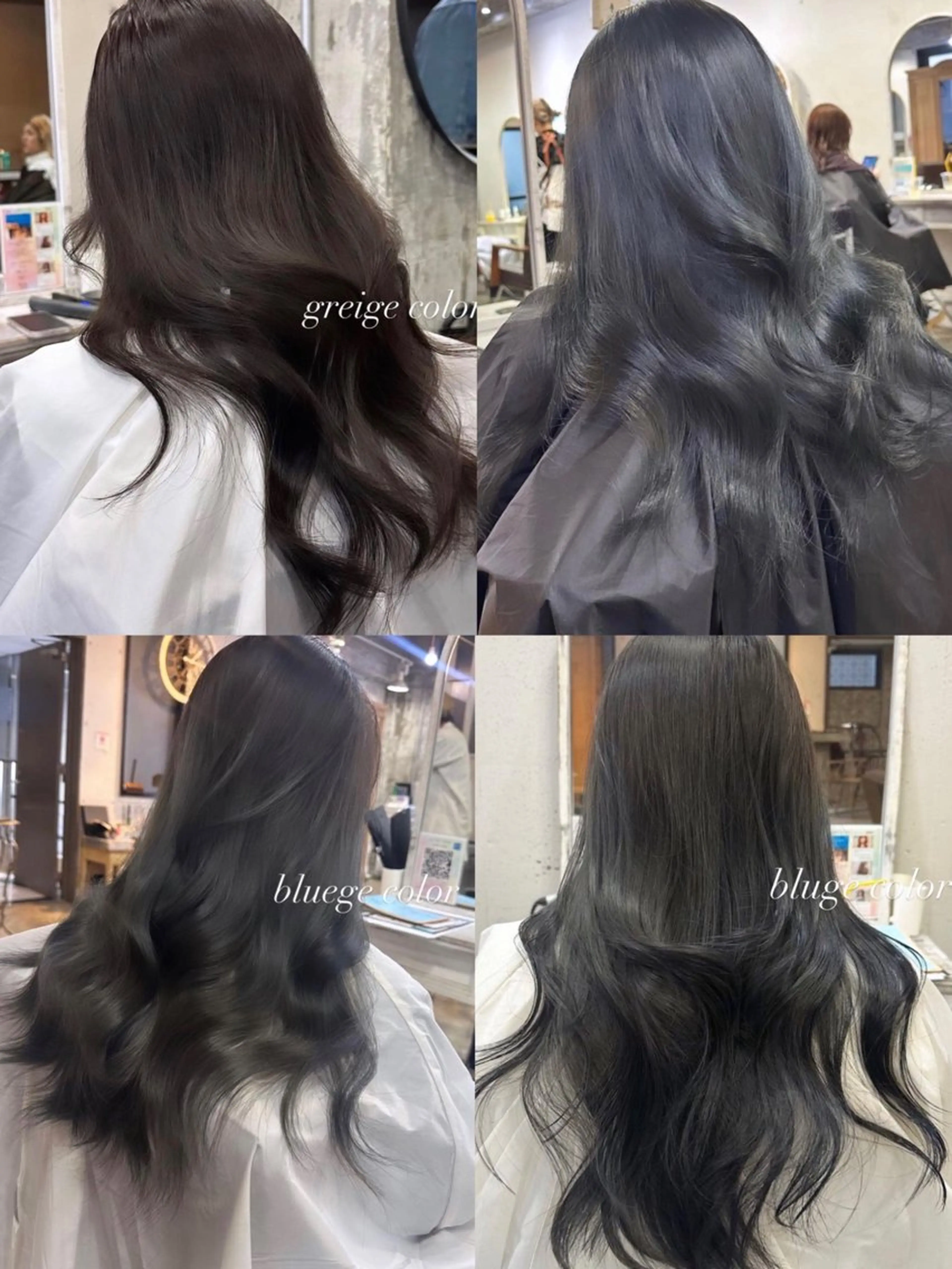 ロング カラー カット ヘアカラー トリートメント ヘアセット 🫧🇰🇷韓国ヘア レイヤー🐺Yutaのヘアスタイル
