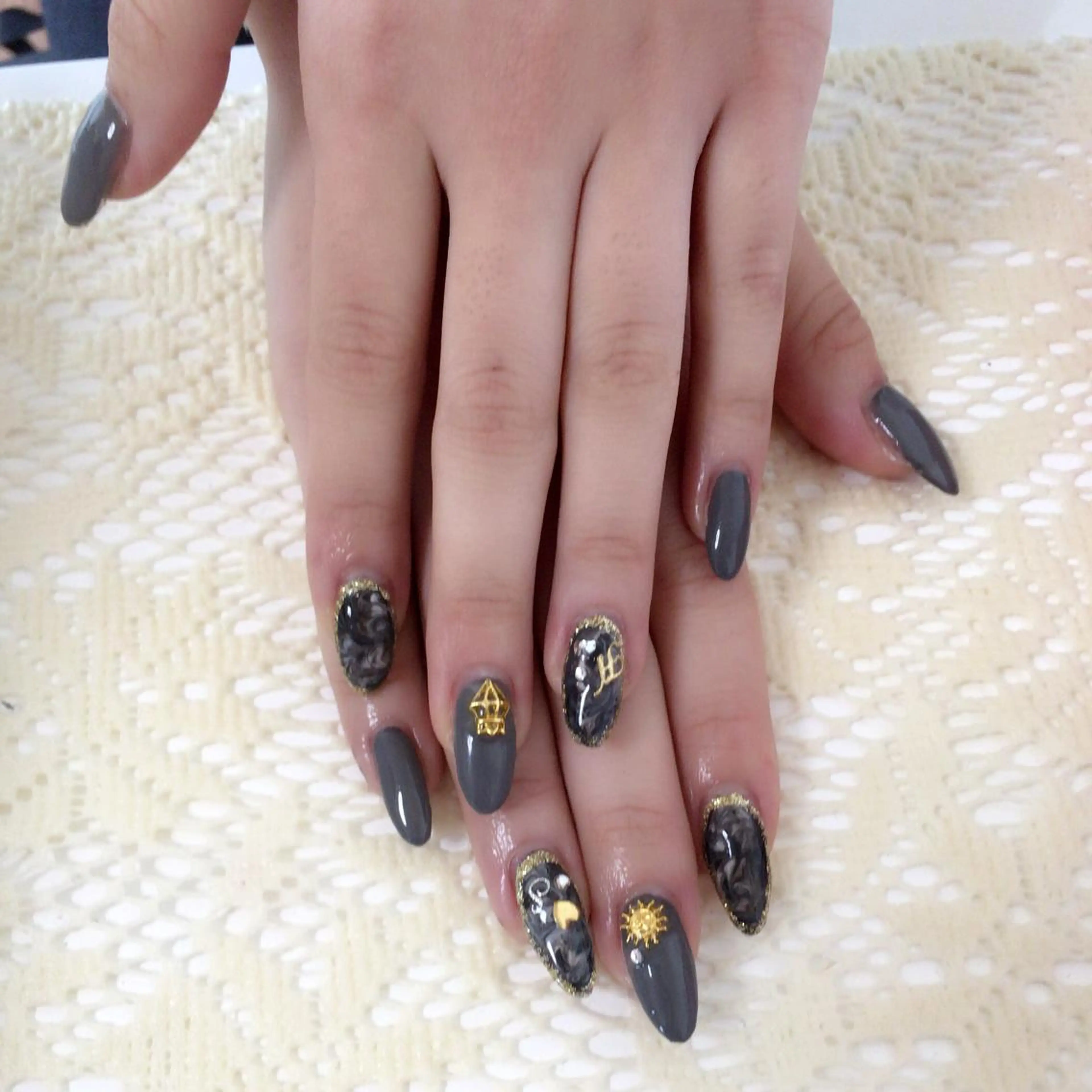 ネイル ジェルネイル ハードジェル 藤 あやのネイルデザイン