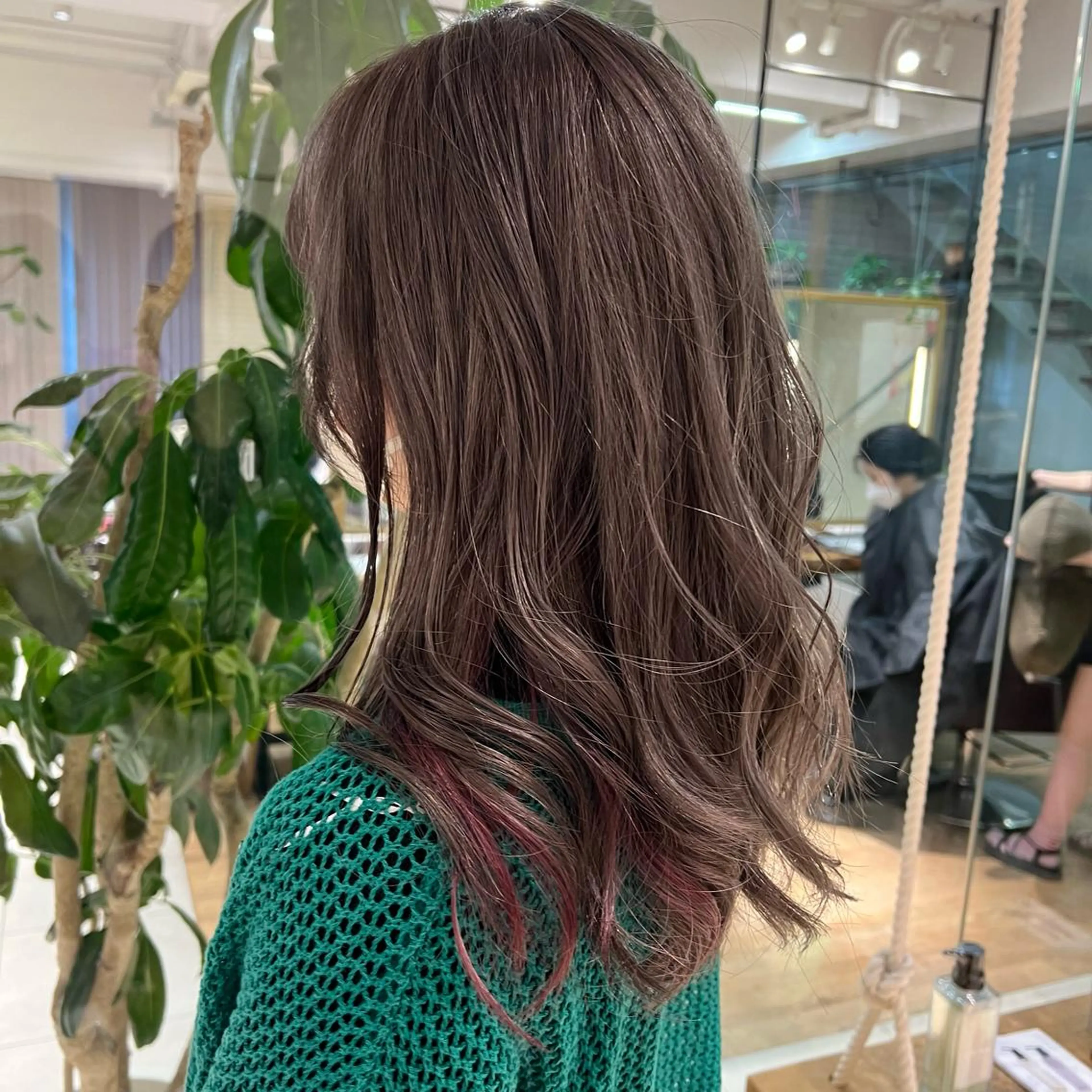 ミディアム ダブルカラー指名数 No.1🥇RIKOのヘアスタイル