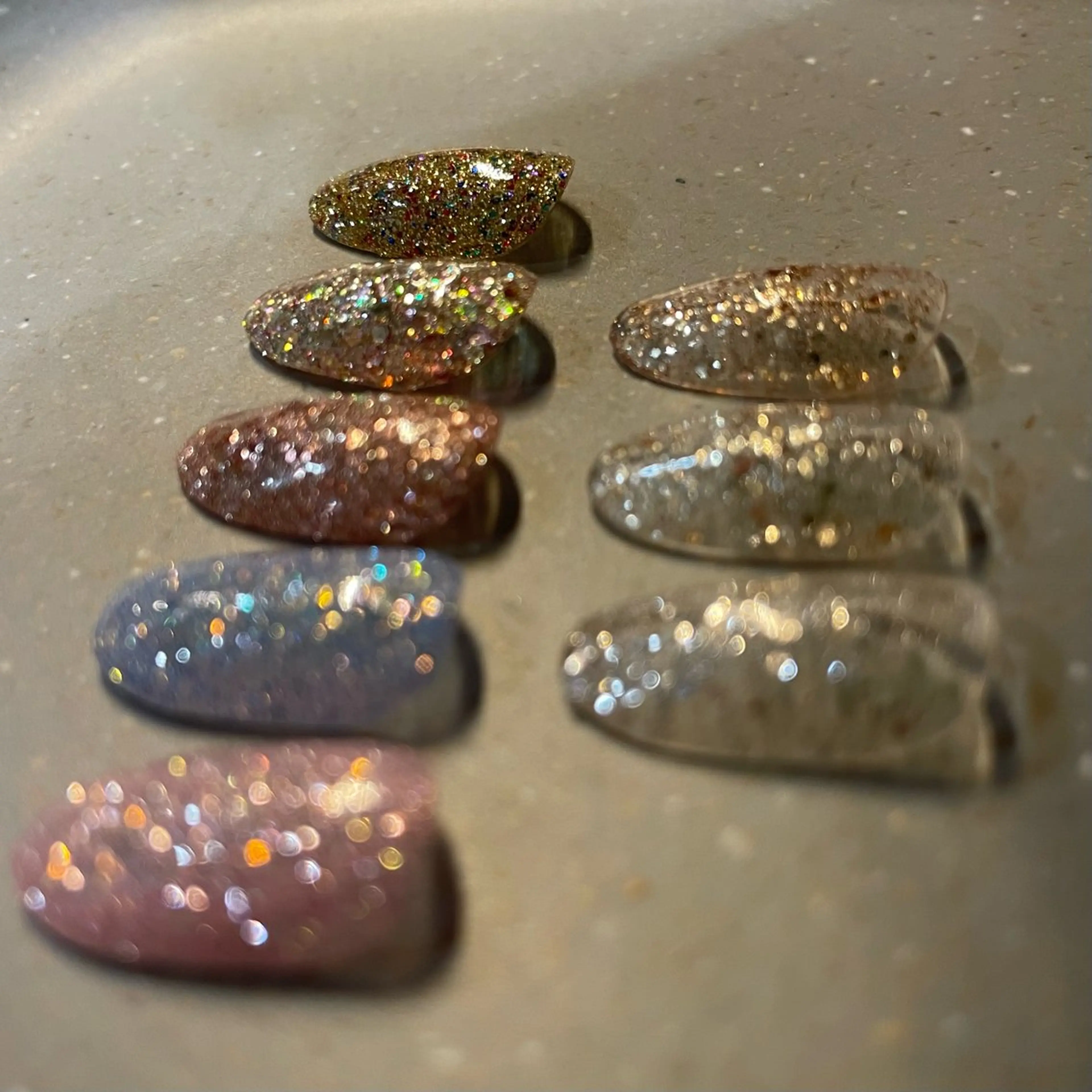 きらきら✨ラメワンカラー✨【オフあり】パラジェル使用の写真