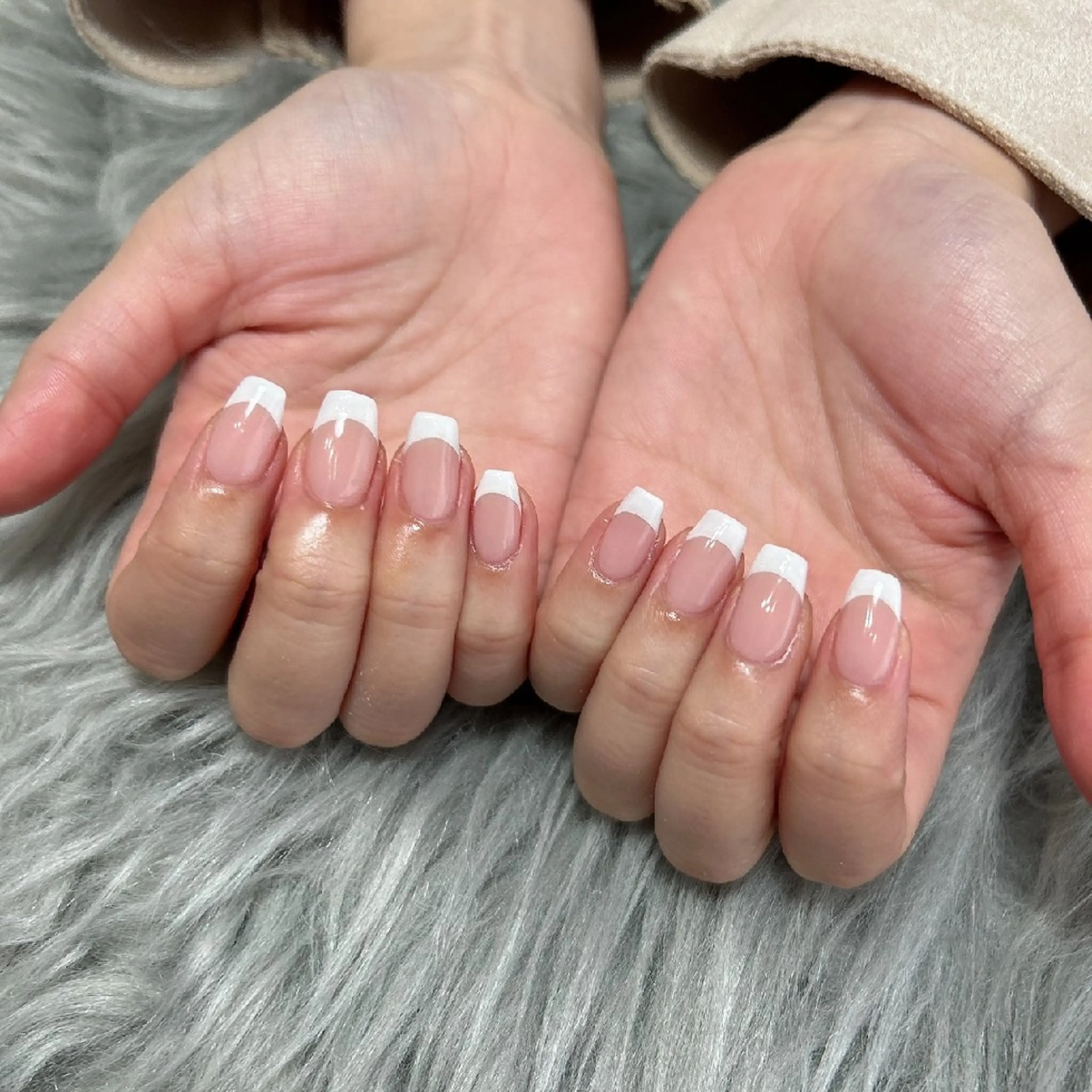 フレンチネイル(オフ代込み)の写真