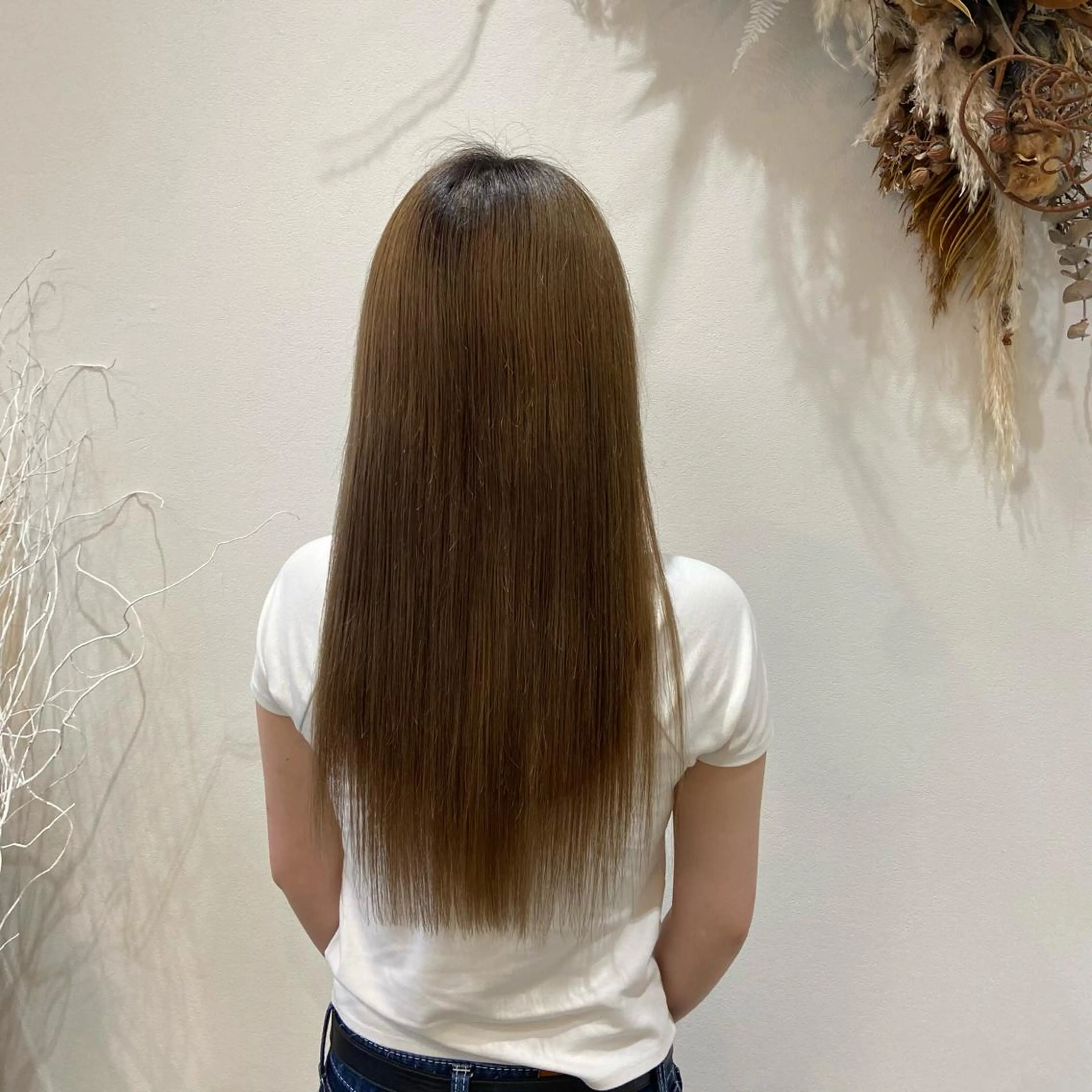 ロング 松本 玲菜のヘアスタイル