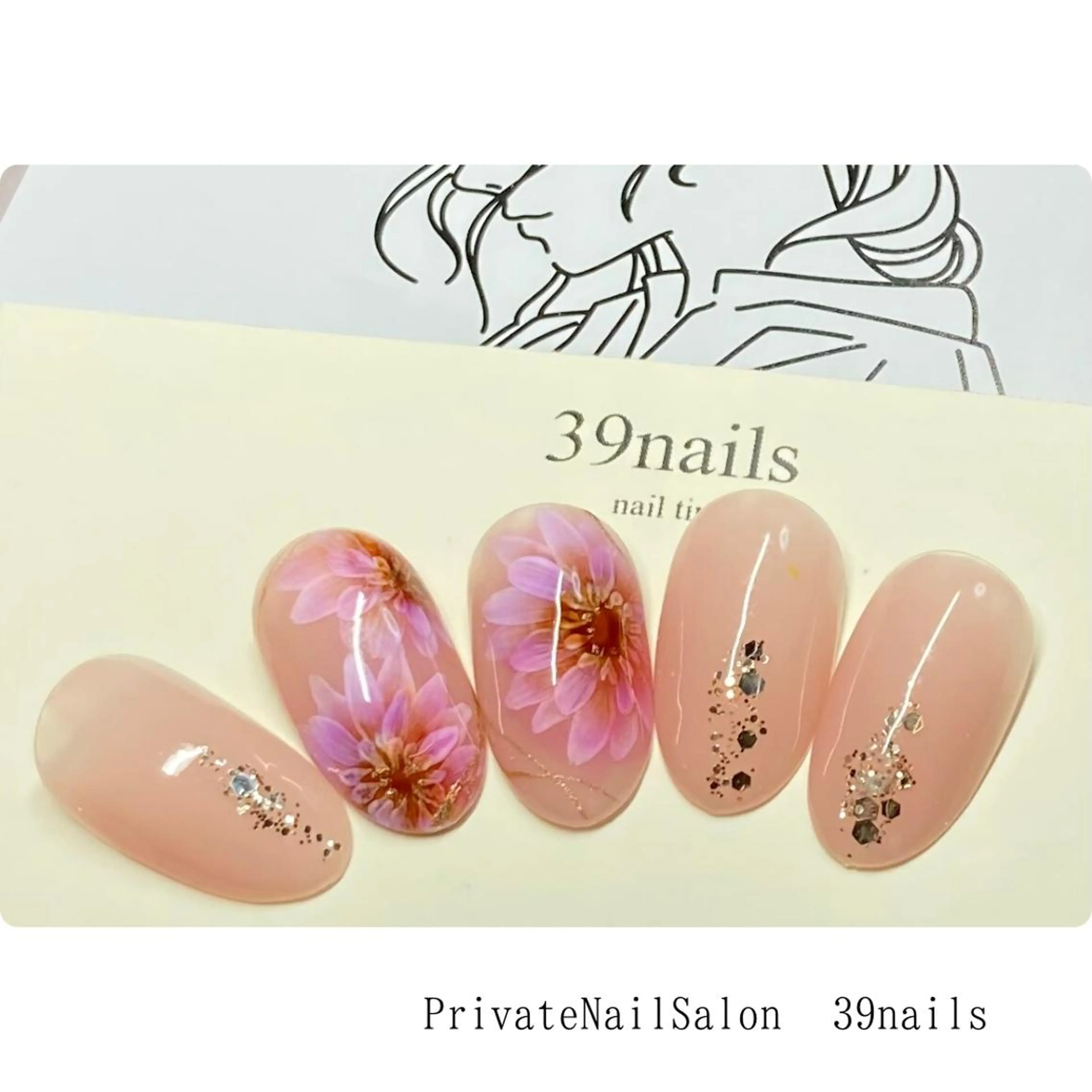 ネイル 39-nails EharaMikuのネイルデザイン