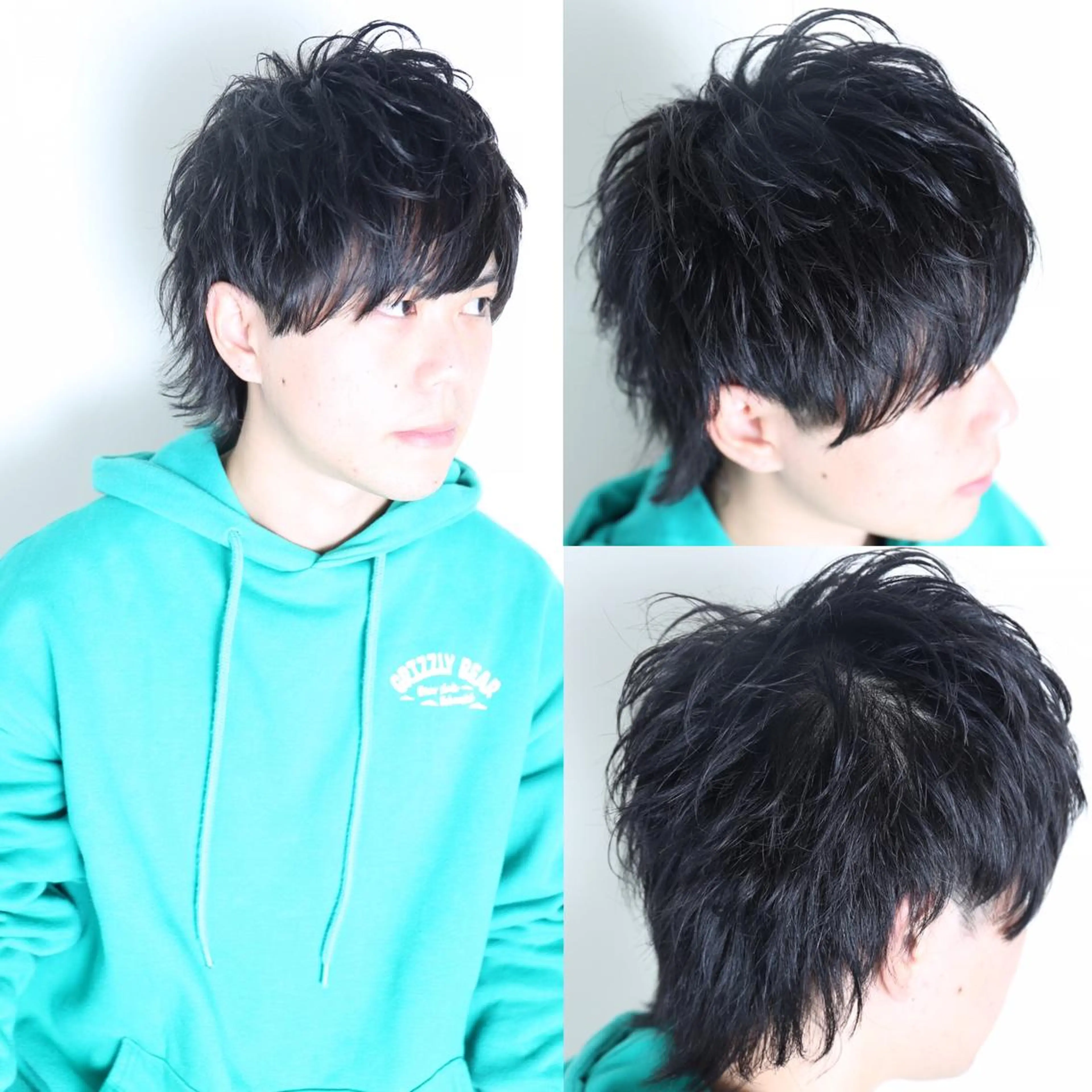 ショート メンズ メンズウルフカット ウルフカット 12月限定クーポン 💕大量更新ブリーチのヘアスタイル