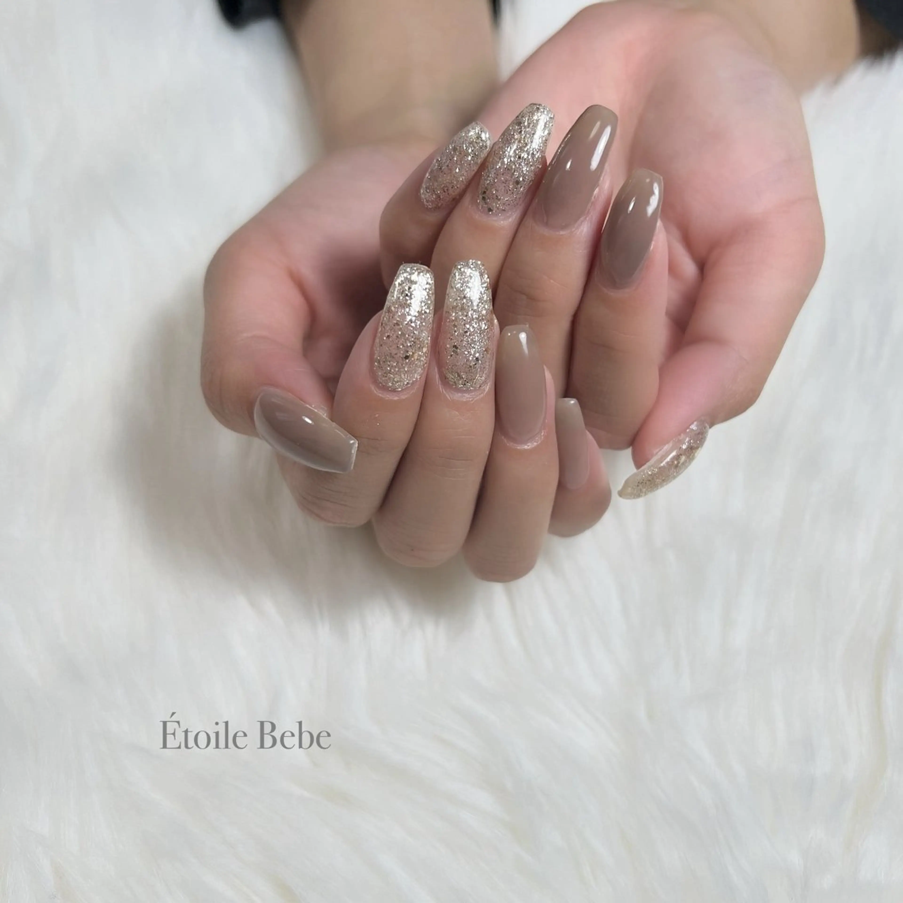 ネイル ニュアンスネイル Étoile Bebeのネイルデザイン
