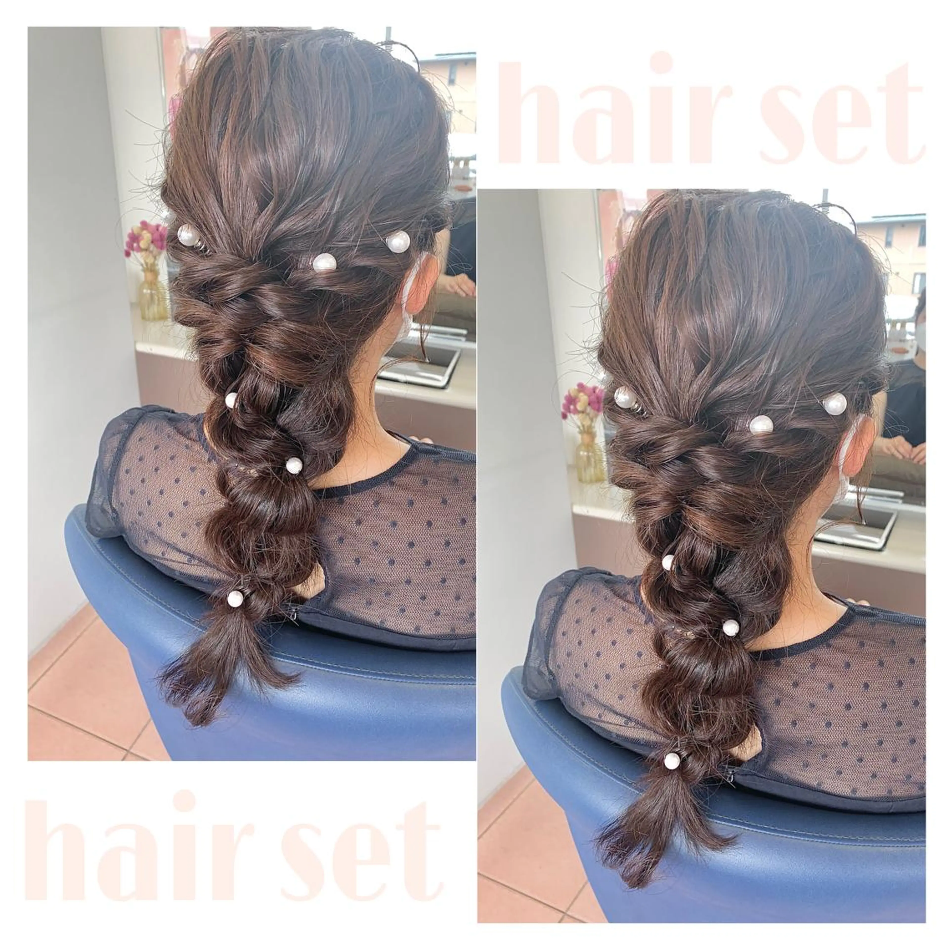 ヘアアレンジ 結婚式・ブライダル hair salon siro所属・小澤 志穂のヘアスタイル