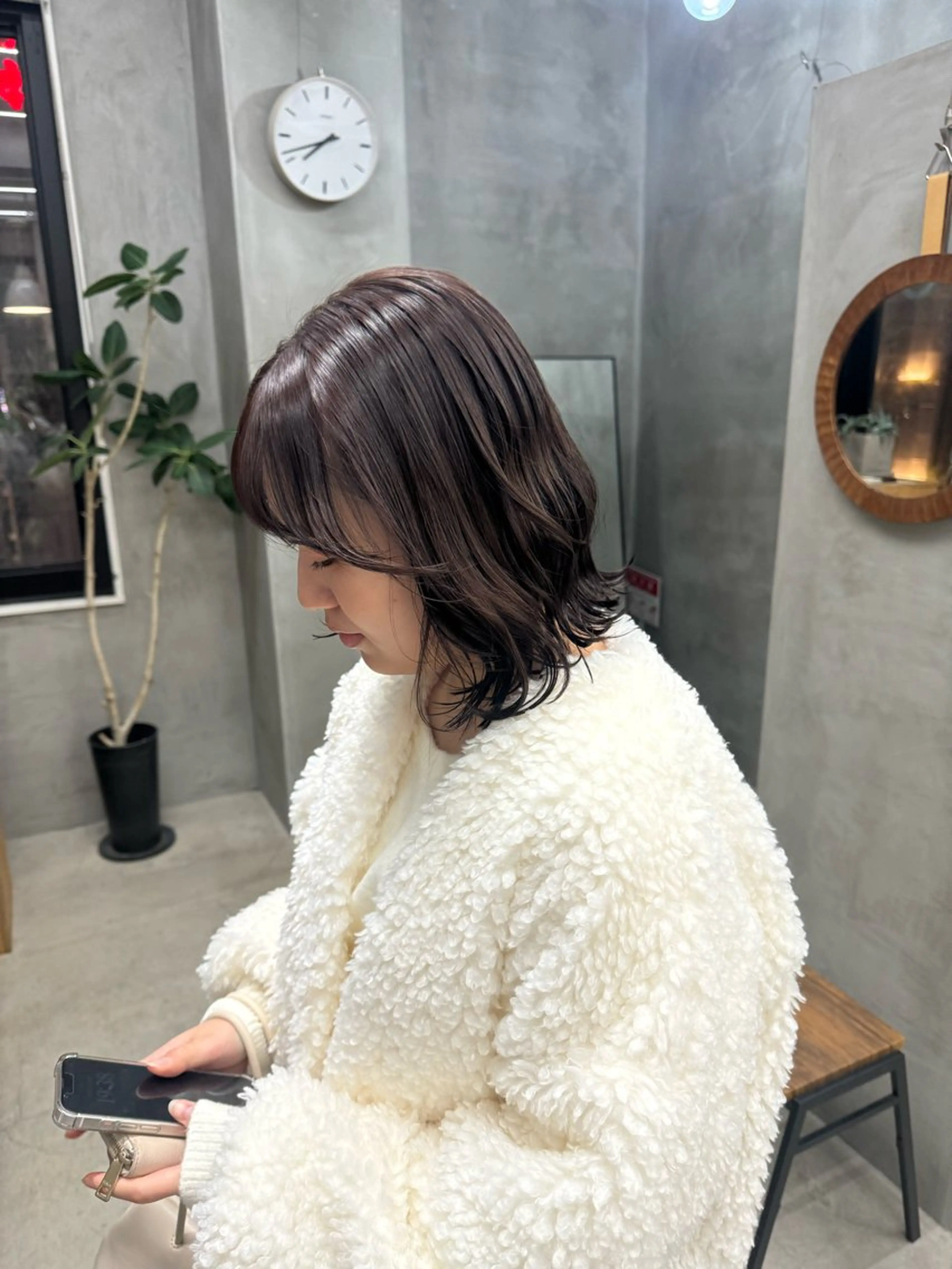 ショート カラー ブラウンカラー 透明感カラー tetohair ありもとみゆのヘアスタイル