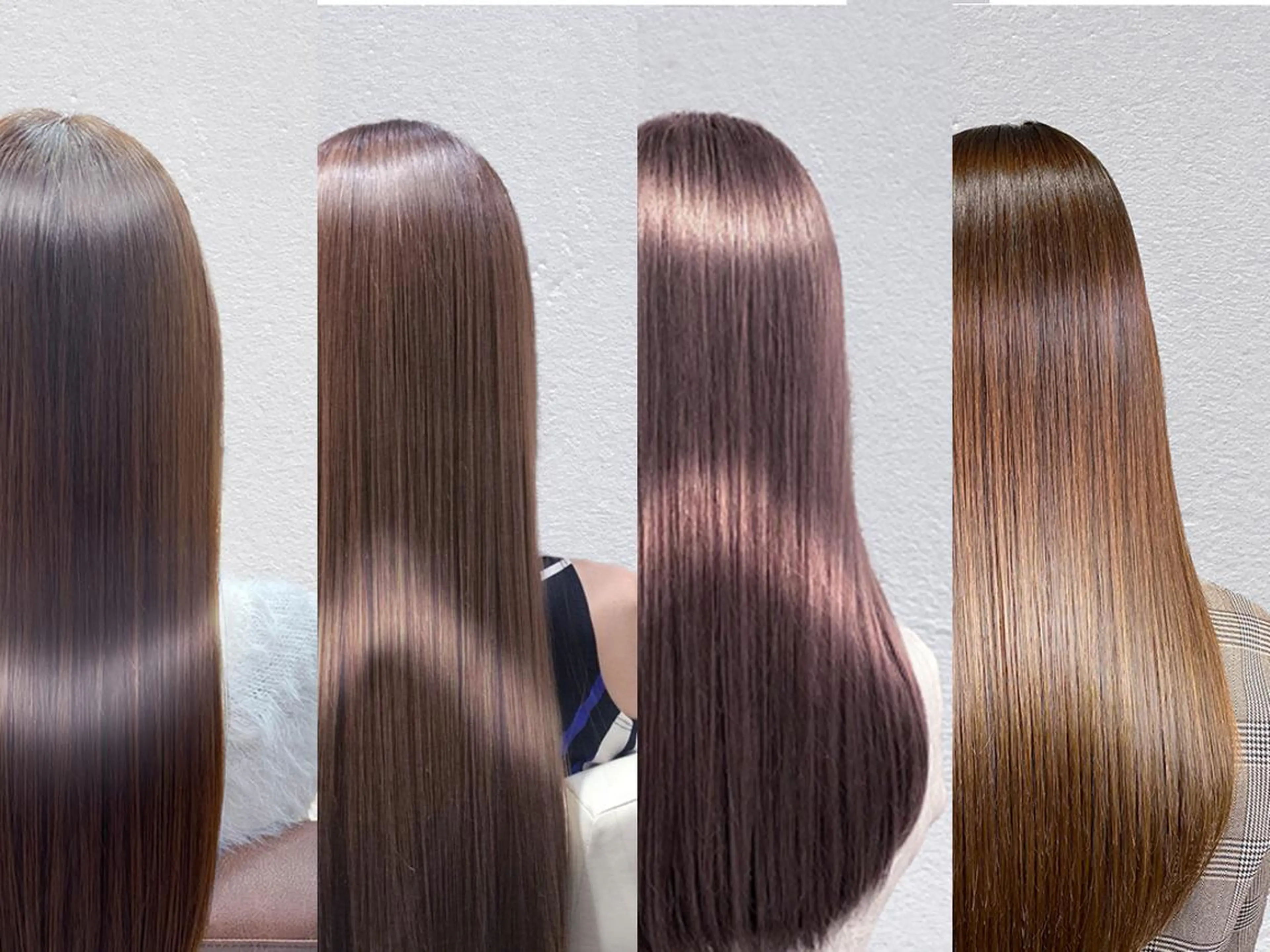 ミディアム パーマ カラー ミディアムパーマ アディクシーカラー アッシュ バレイヤージュ ミストバング カット ヘアカラー トリートメント 初めでも安心🌟 newi町田✂のヘアスタイル