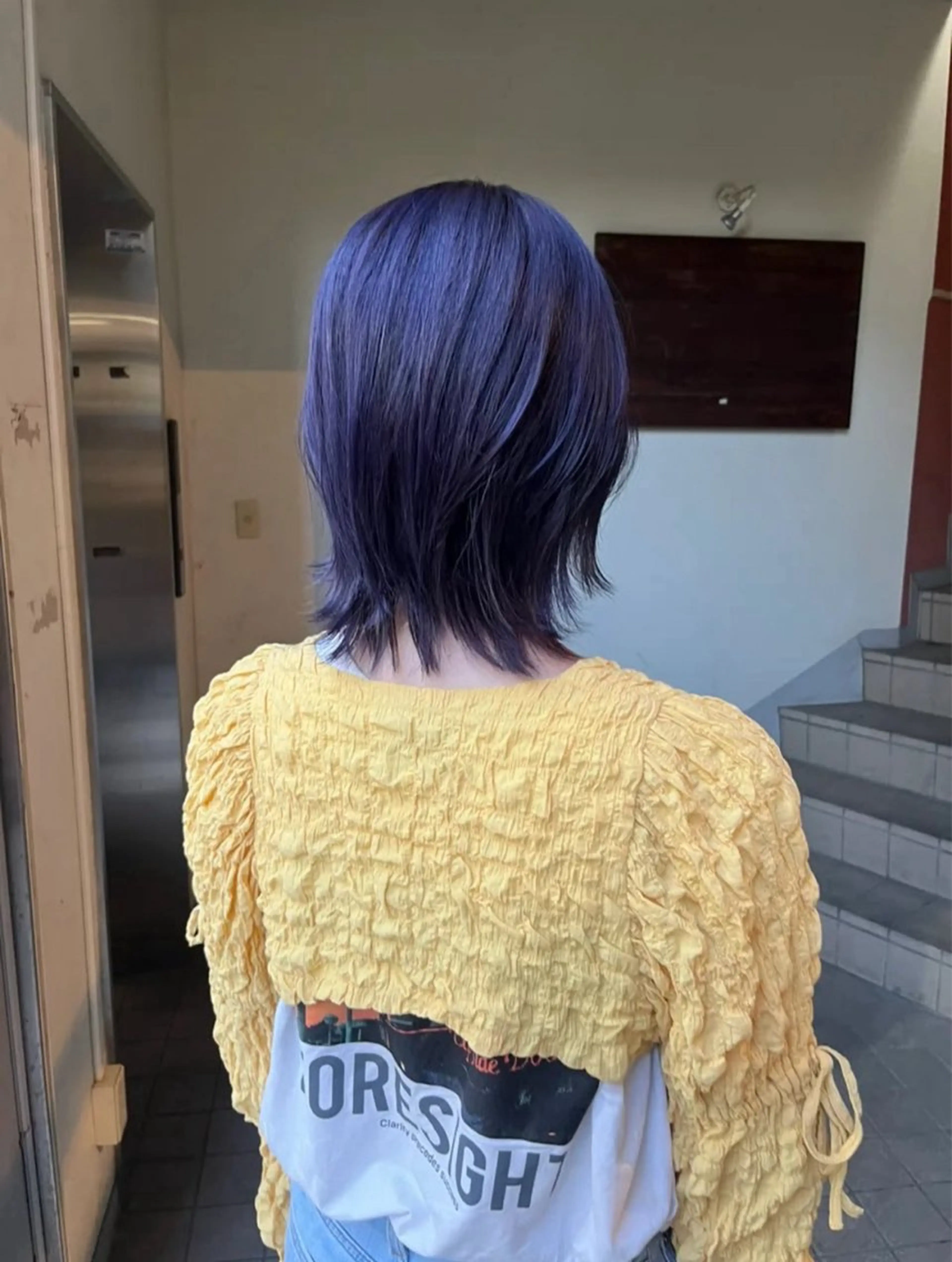 ミディアム ハッシュカット カット ヘアカラー トリートメント ColetteHAIR the MORIOKA所属・コレットヘアー 大村環奈のヘアスタイル