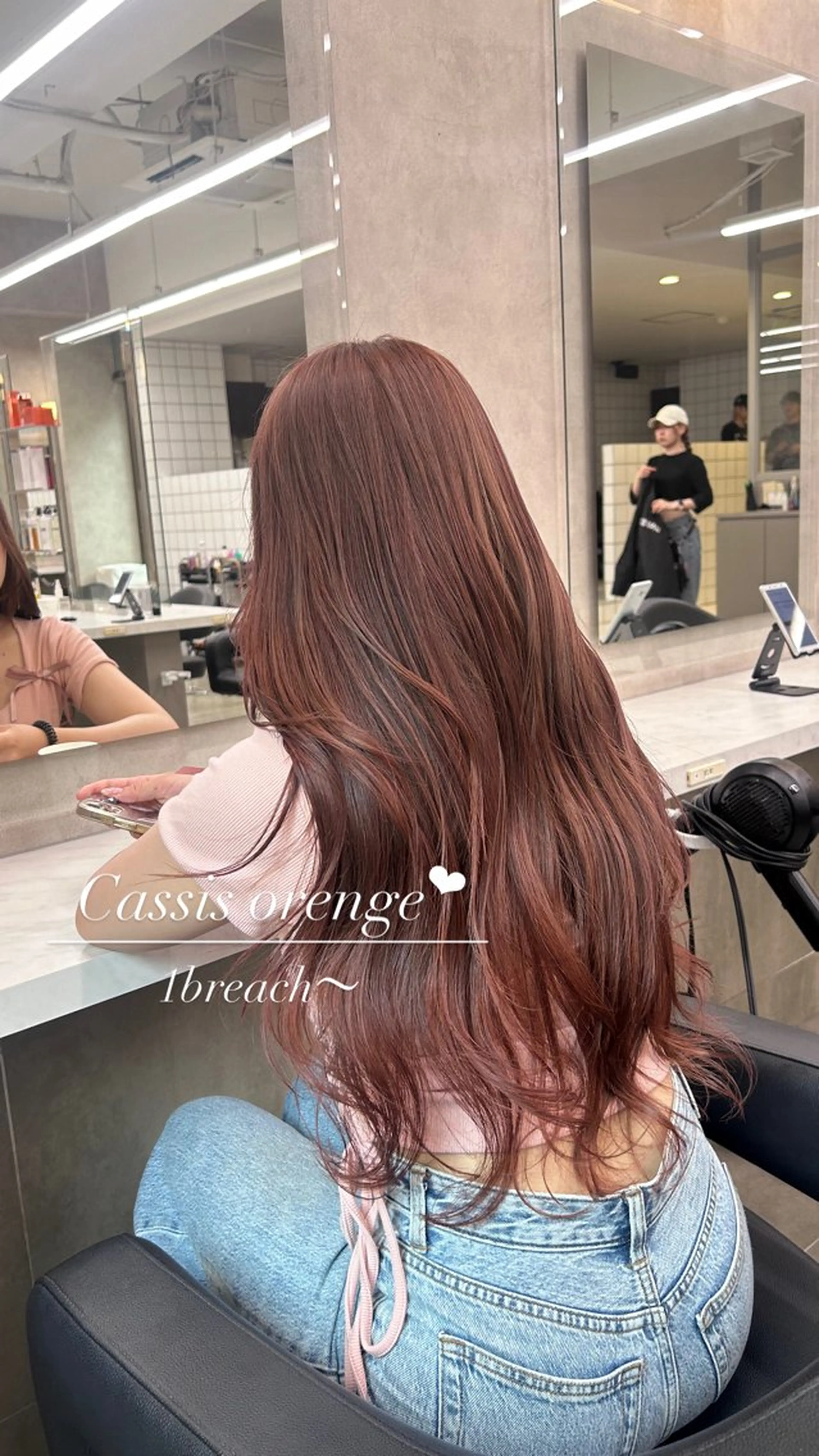ロング カラー パーマ ヘアアレンジ メンズ キッズ 横浜美容室 RIKAのヘアスタイル