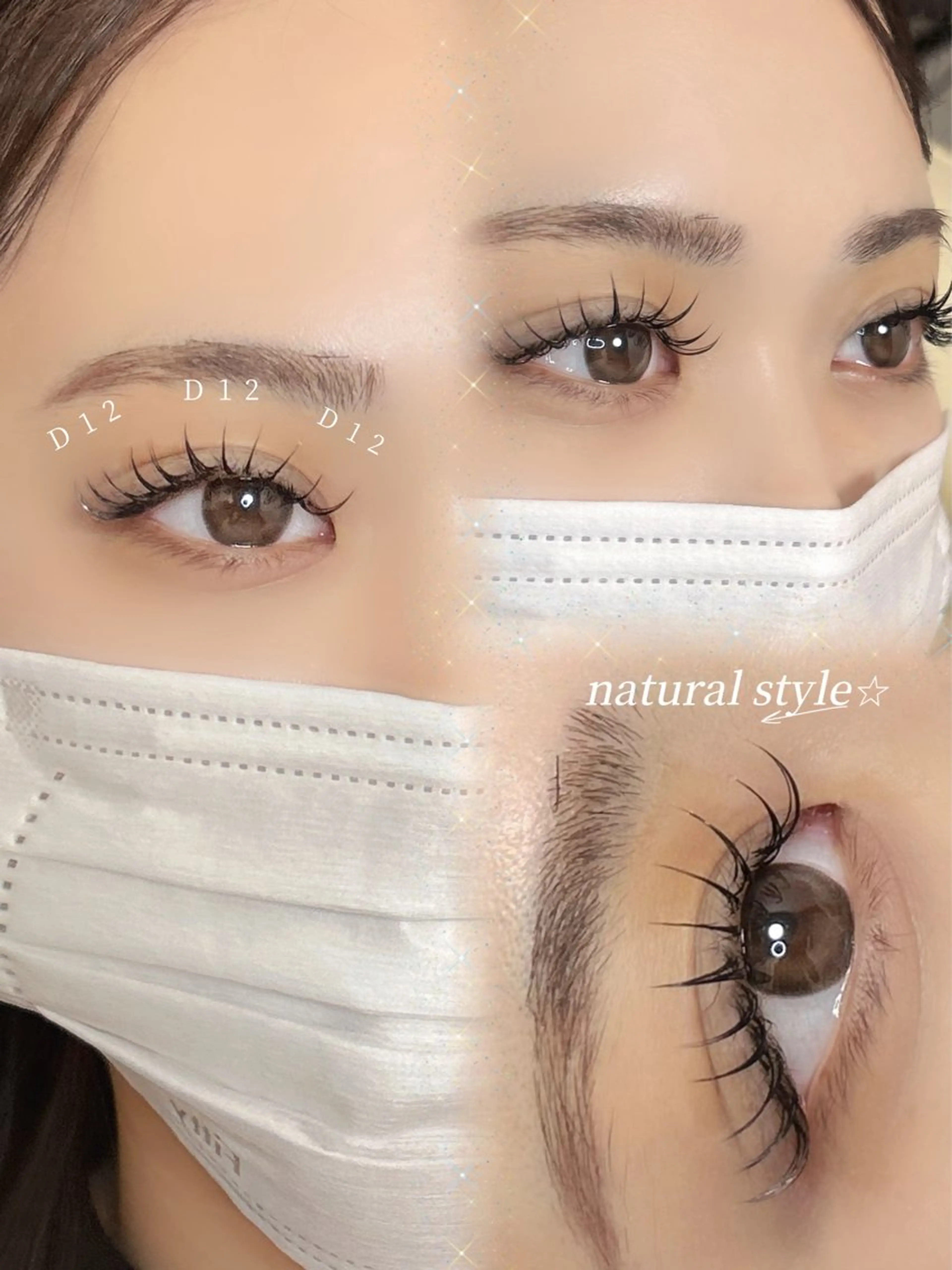 マツエク・マツパ マツエク 🎀 RIRIKA 🎀のマツエク・マツパデザイン